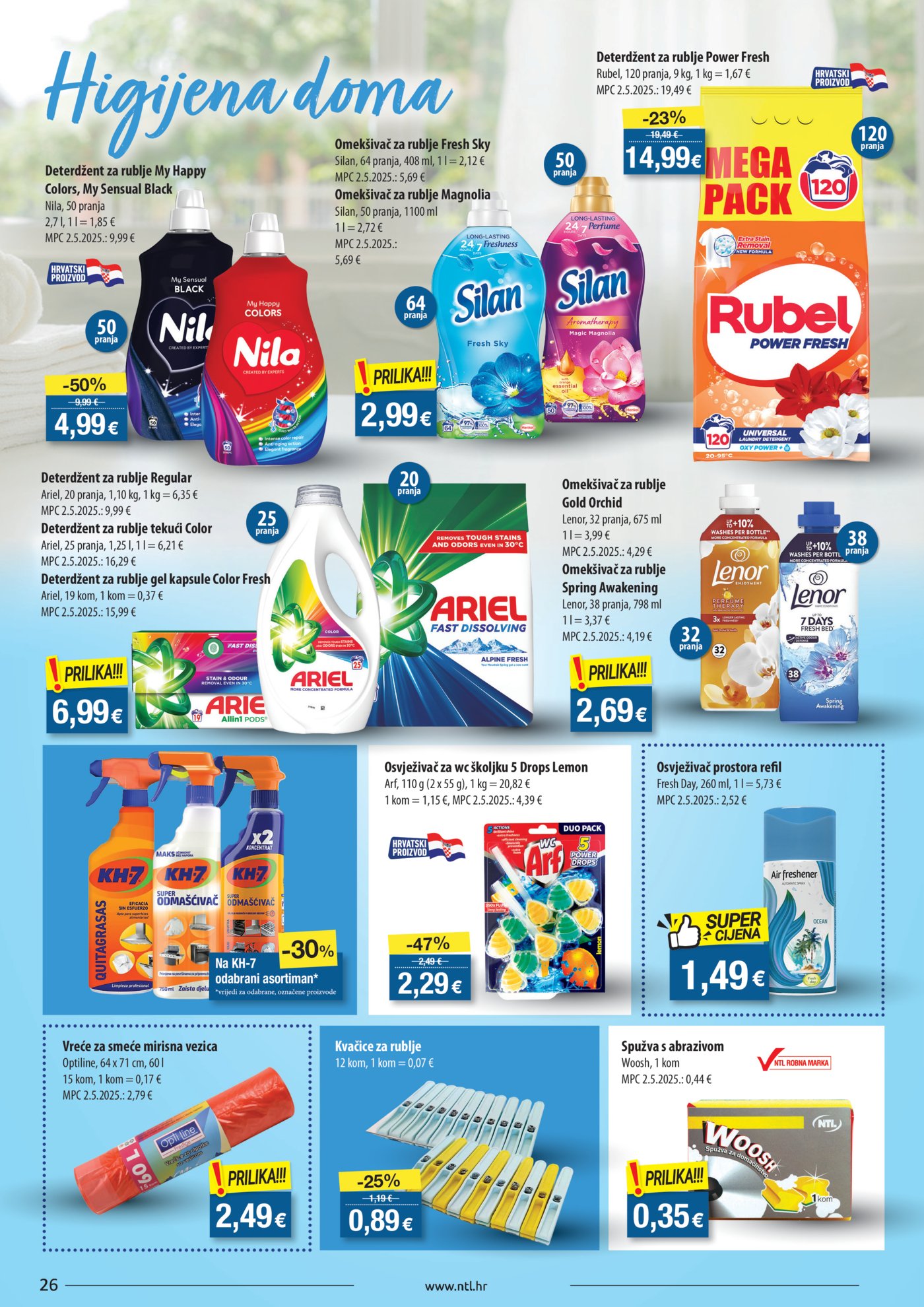 NTL katalog Akcija 24.12. - 31.12.2025. Zapad