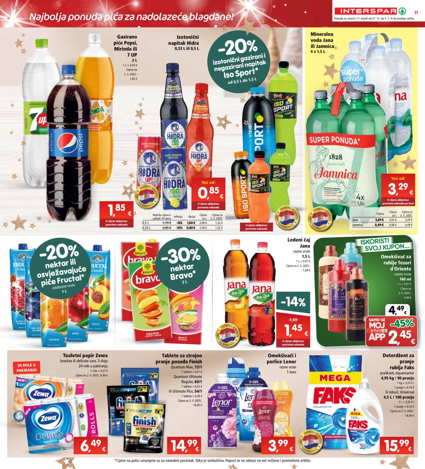 INTERSPAR katalog Akcija 27.12.-05.01.2026.