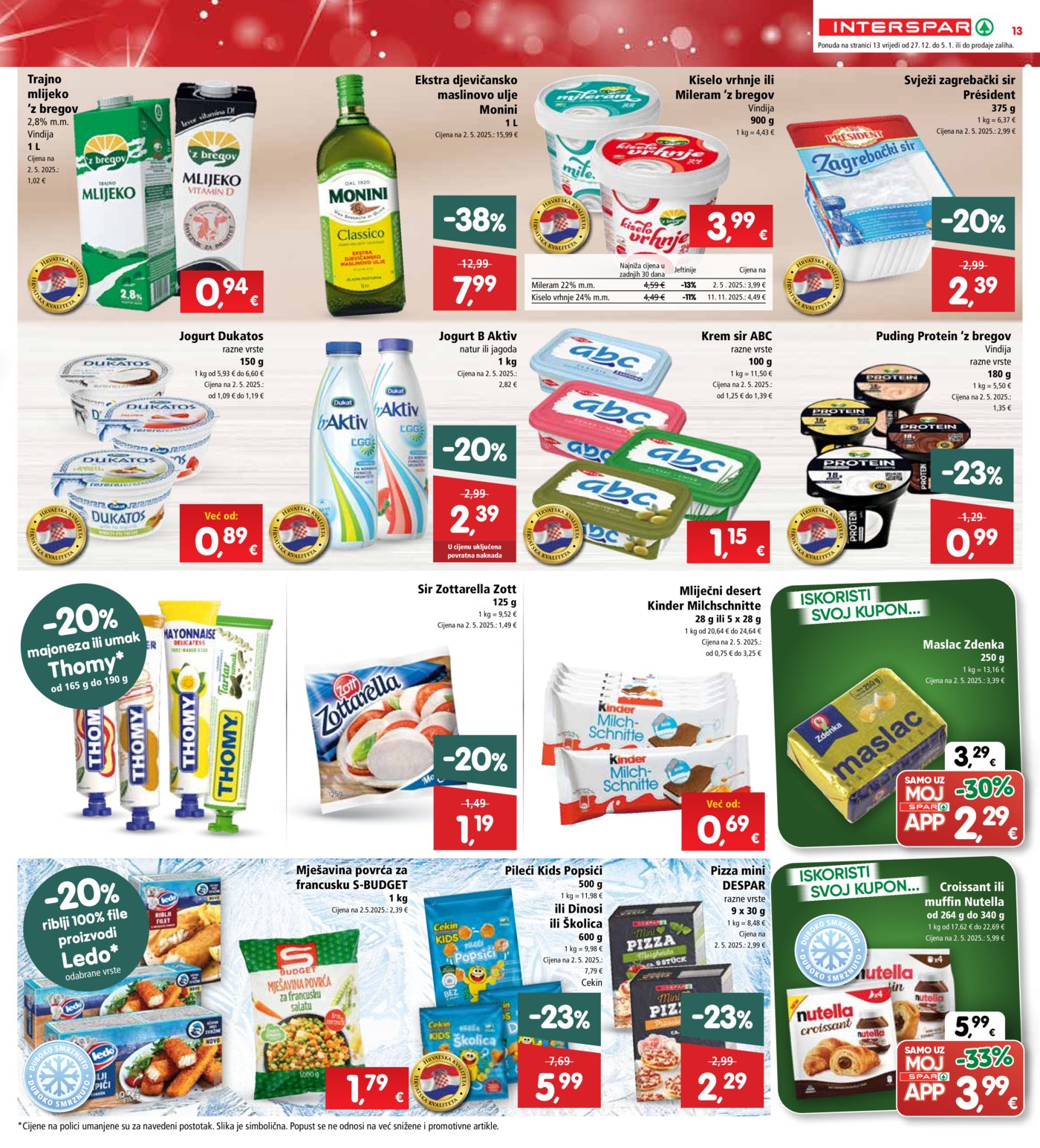 INTERSPAR katalog Akcija 27.12.-05.01.2026.
