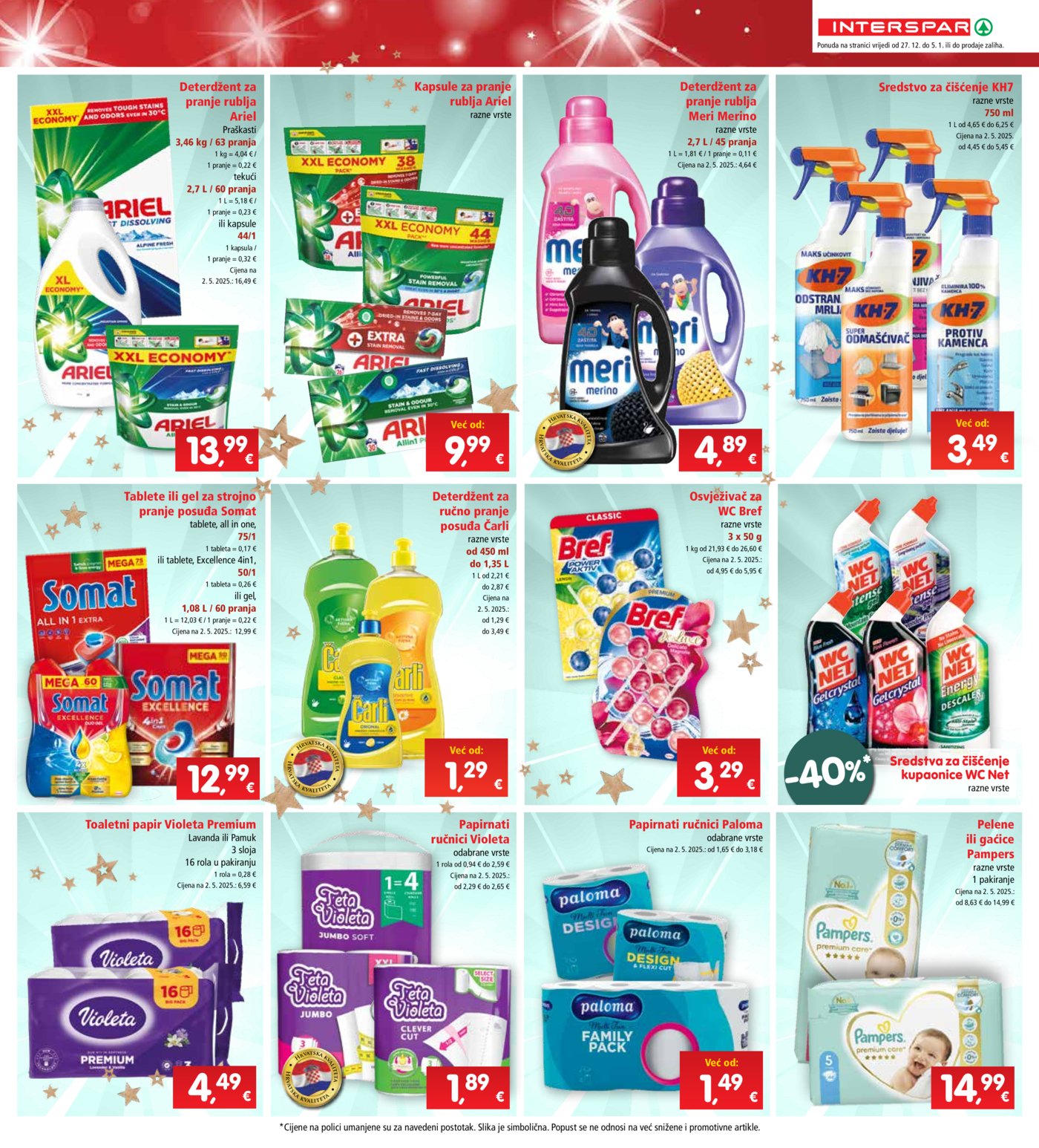 INTERSPAR katalog Akcija 27.12.-05.01.2026.