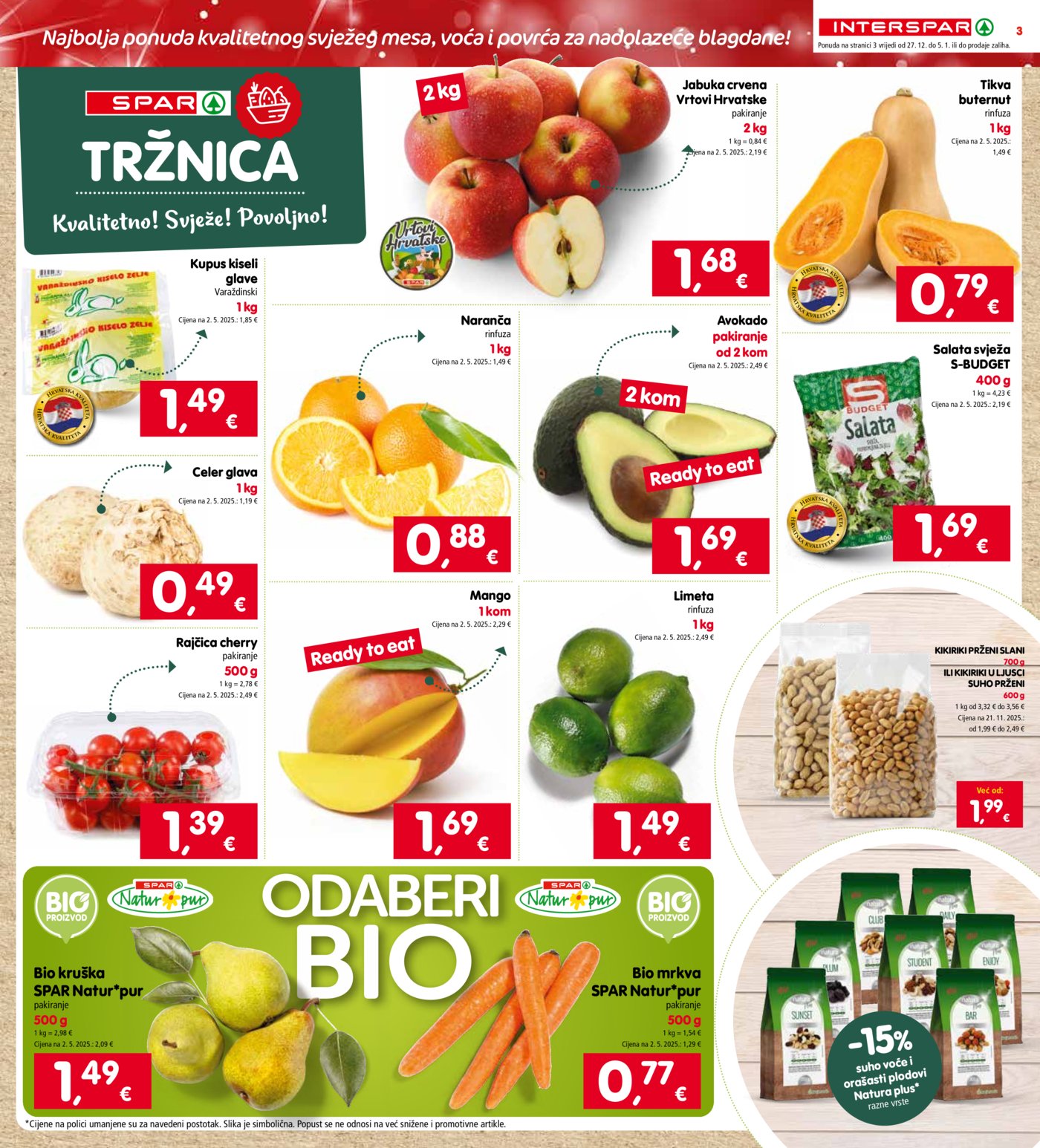 INTERSPAR katalog Akcija 27.12.-05.01.2026.