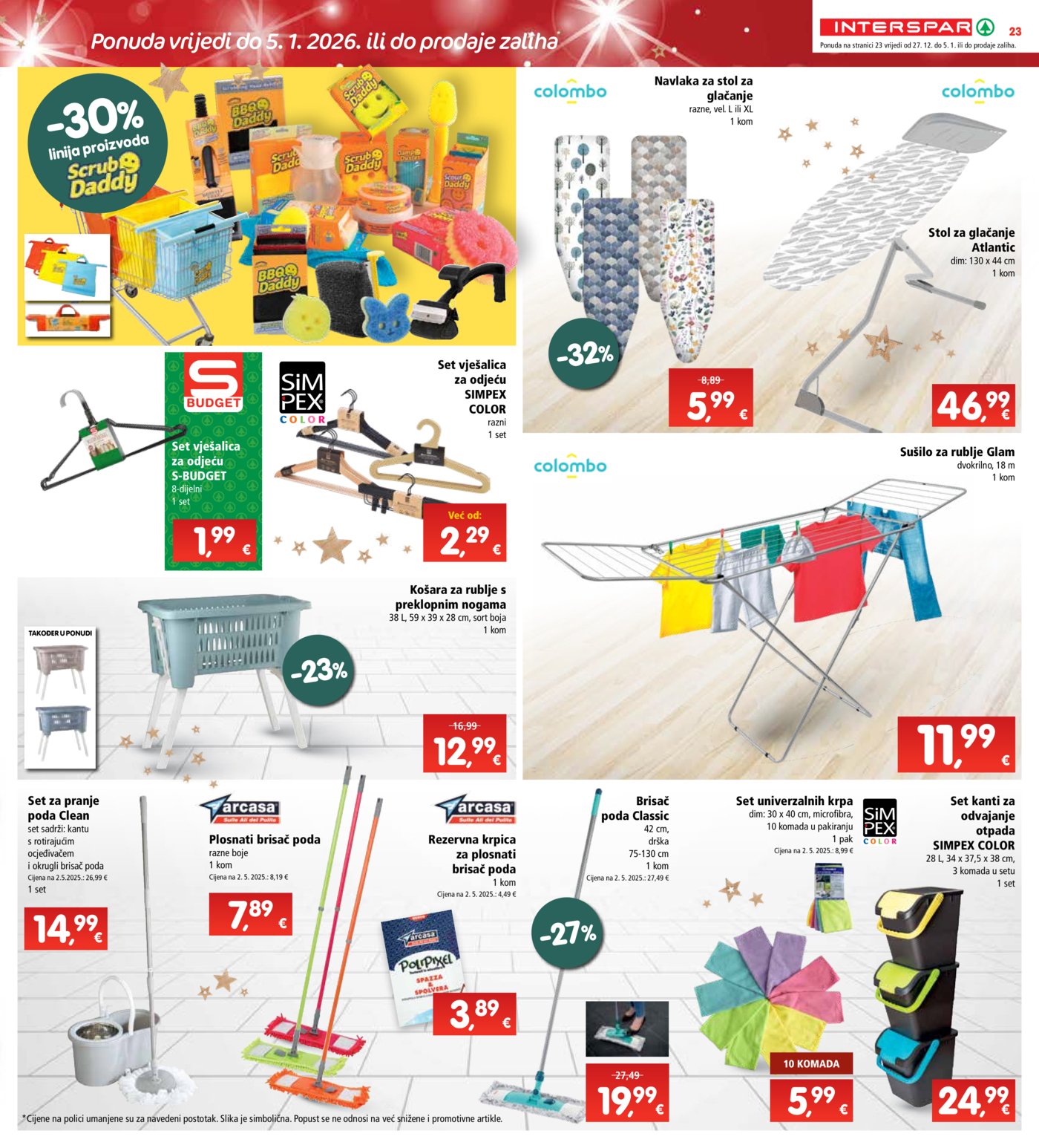 INTERSPAR katalog Akcija 27.12.-05.01.2026.