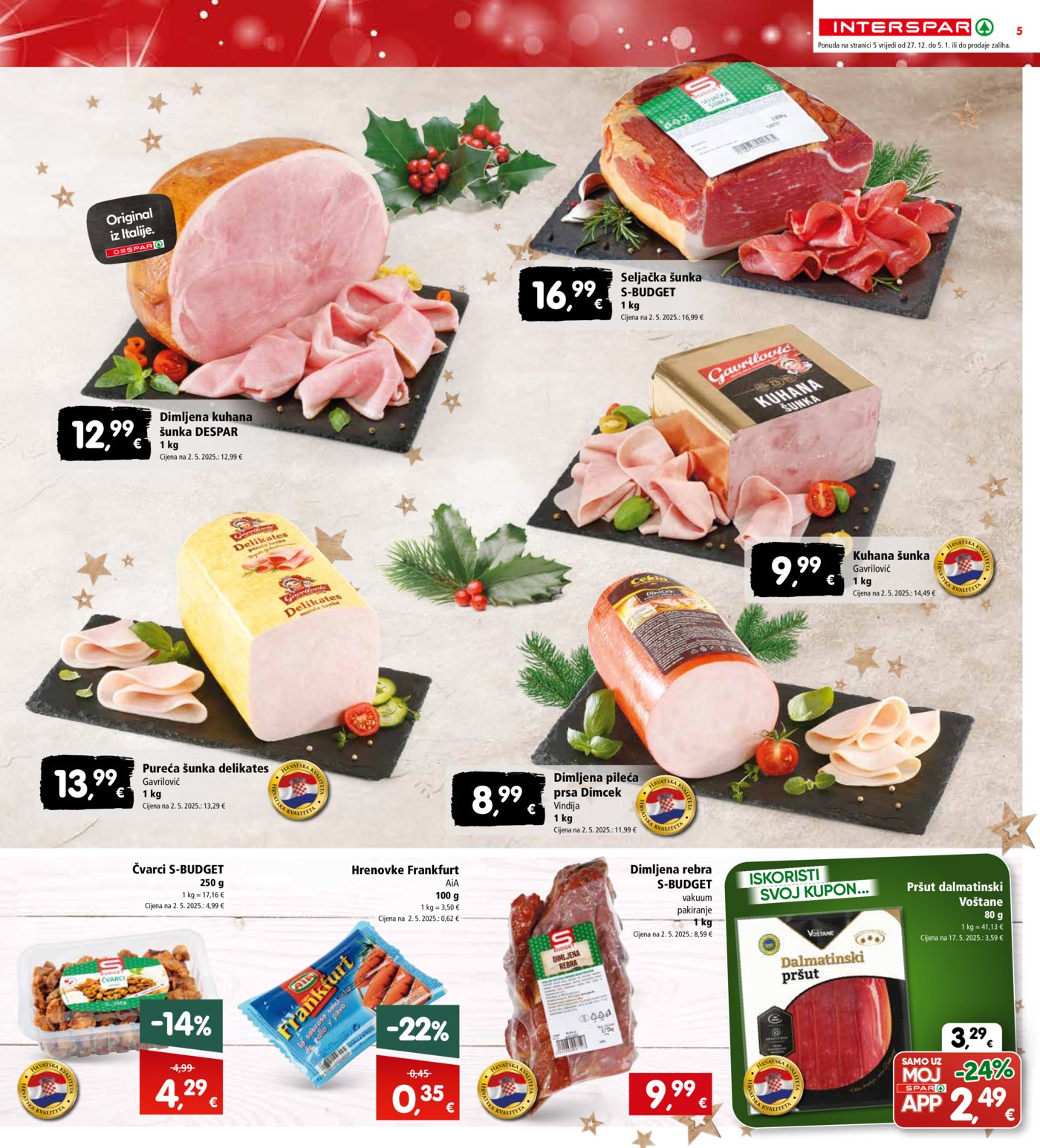 INTERSPAR katalog Akcija 27.12.-05.01.2026.