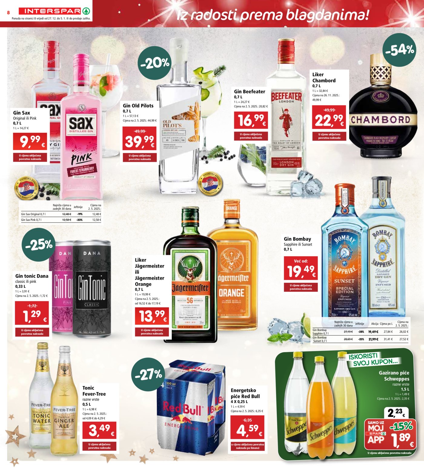 INTERSPAR katalog Akcija 27.12.-05.01.2026.