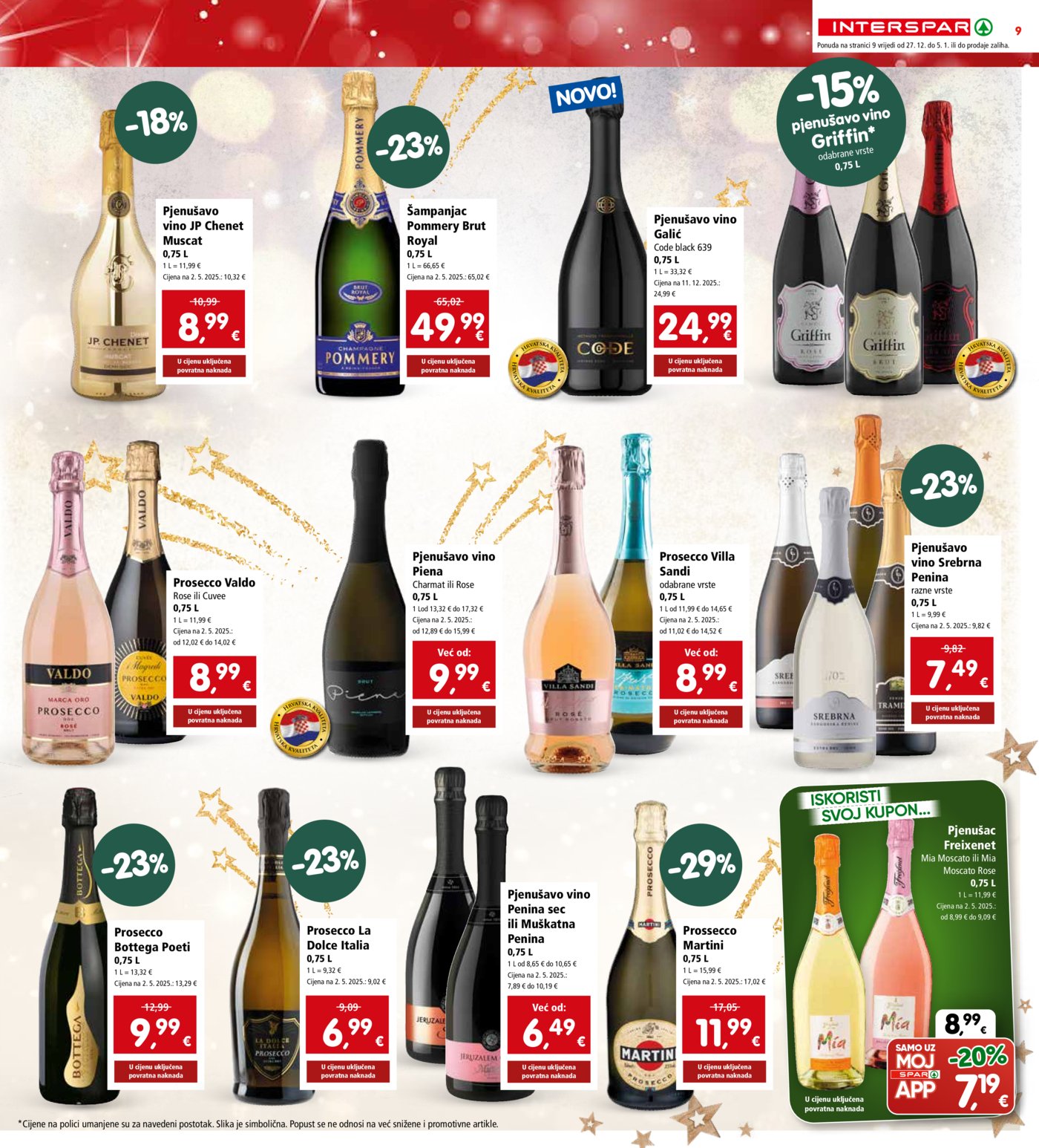 INTERSPAR katalog Akcija 27.12.-05.01.2026.