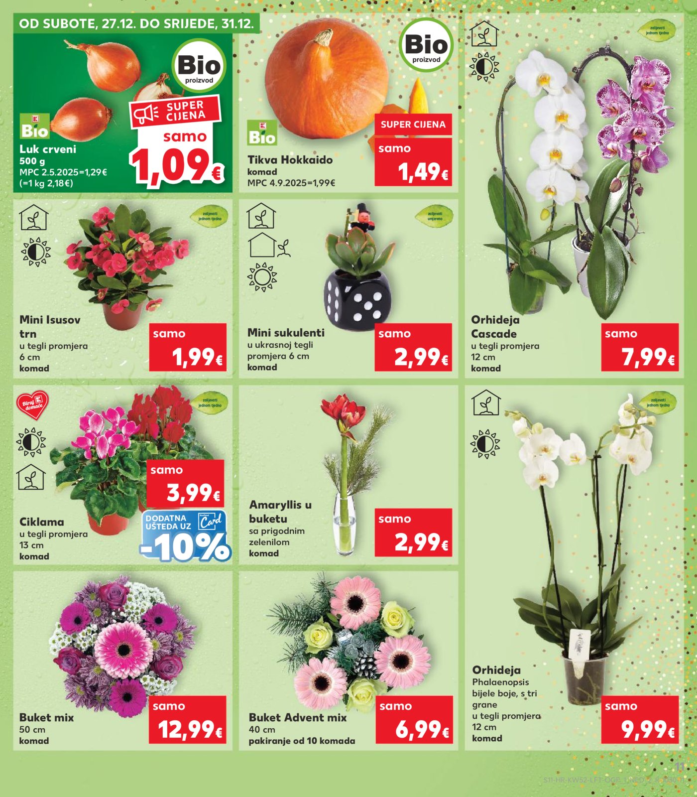Kaufland katalog Akcija 27.12. - 01.01.2026. Odabrane poslovnice