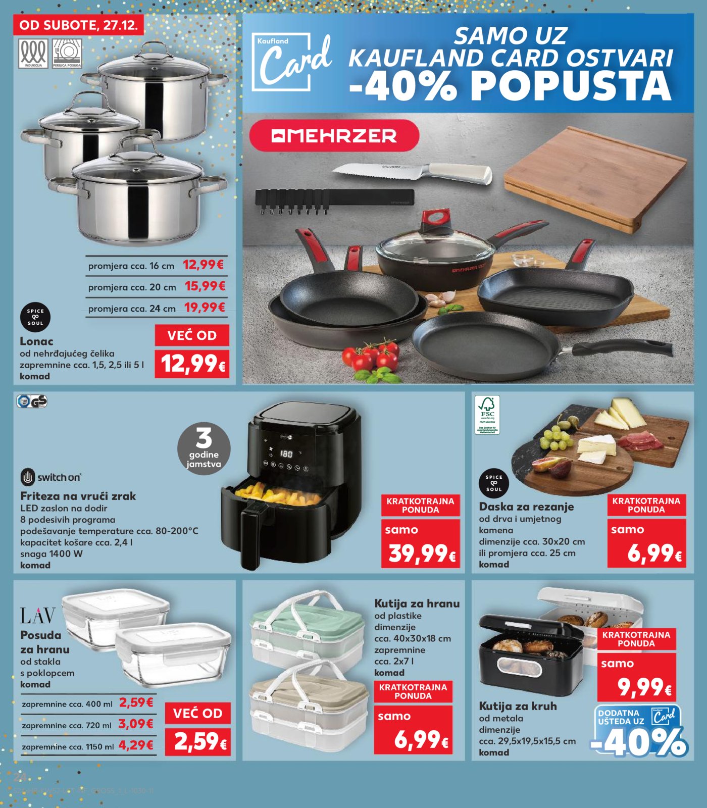 Kaufland katalog Akcija 27.12. - 01.01.2026. Odabrane poslovnice