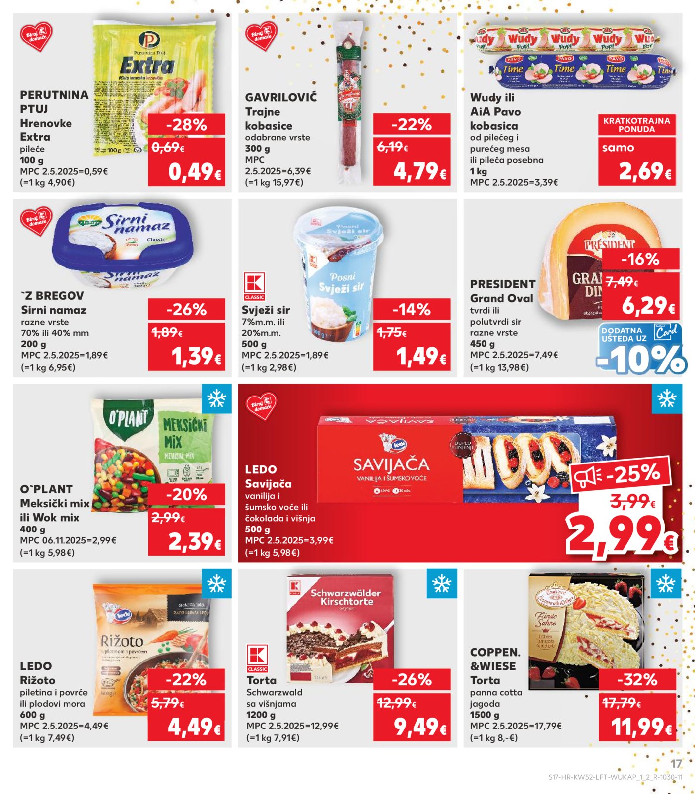 Kaufland katalog Akcija 27.12. - 01.01.2026. VG, Po, Ro, Vo, Vu, DS, Ma, Iv, Lu