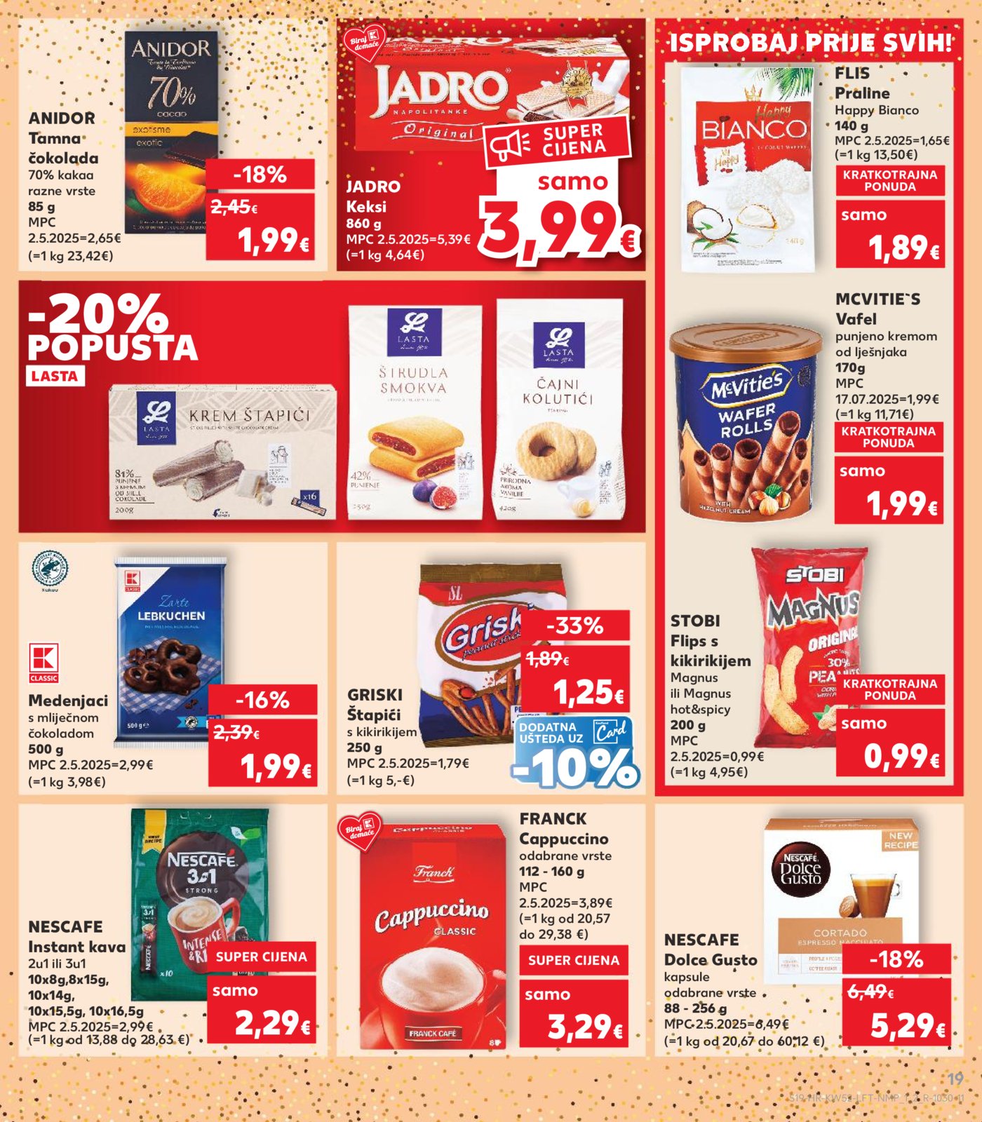 Kaufland katalog Akcija 27.12. - 01.01.2026. VG, Po, Ro, Vo, Vu, DS, Ma, Iv, Lu