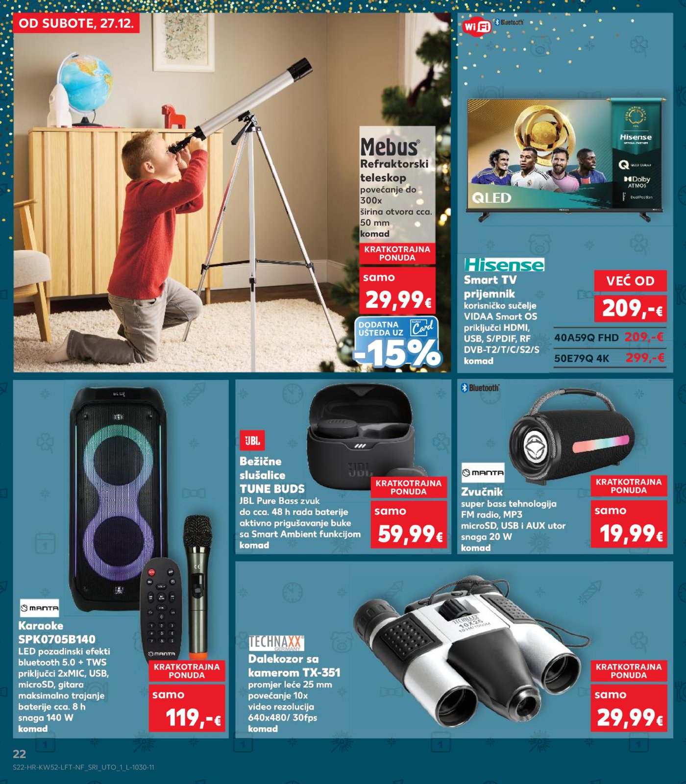 Kaufland katalog Akcija 27.12. - 01.01.2026. VG, Po, Ro, Vo, Vu, DS, Ma, Iv, Lu