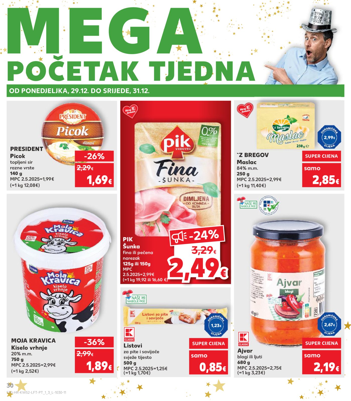 Kaufland katalog Akcija 27.12. - 01.01.2026. VG, Po, Ro, Vo, Vu, DS, Ma, Iv, Lu