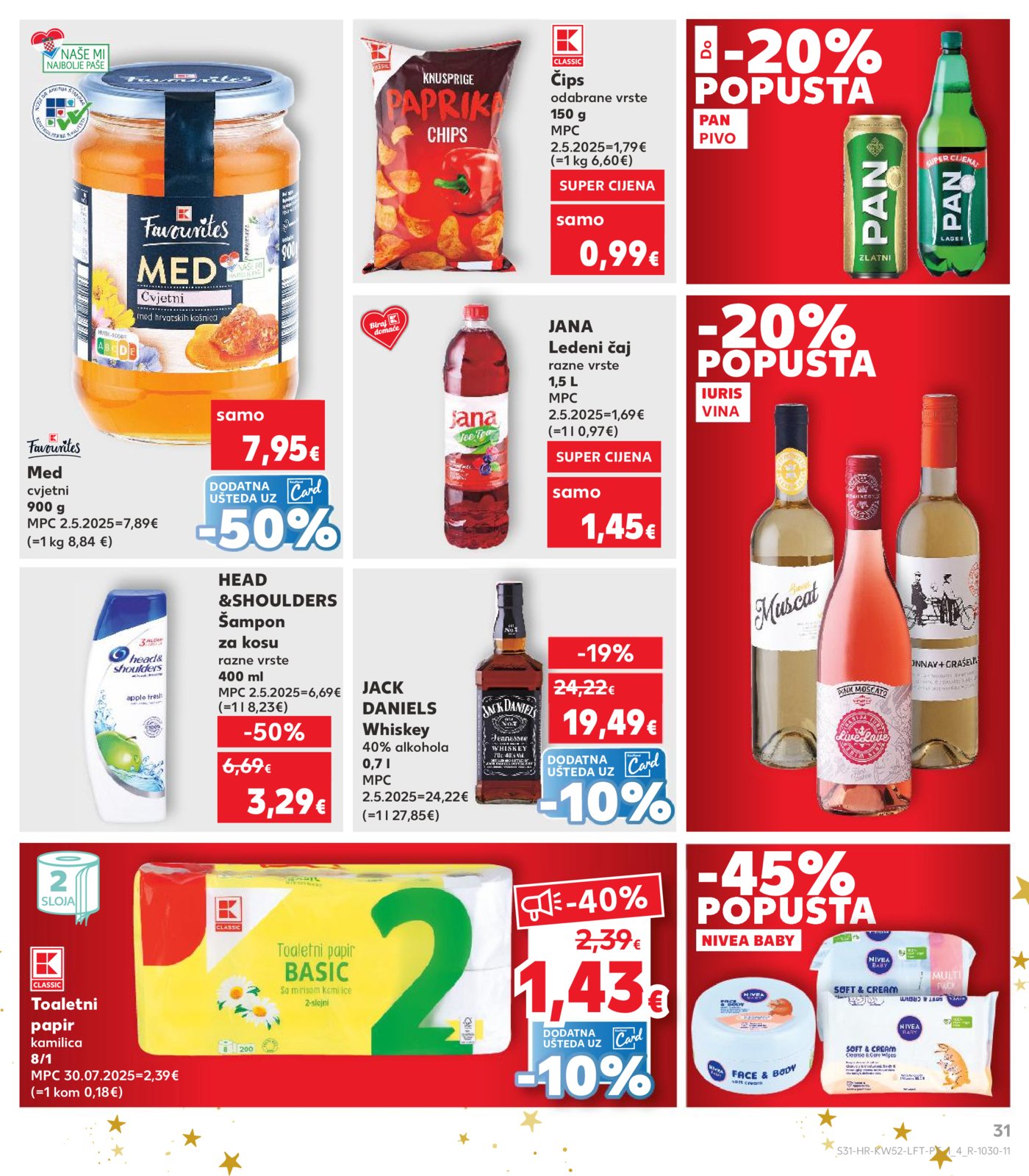Kaufland katalog Akcija 27.12. - 01.01.2026. VG, Po, Ro, Vo, Vu, DS, Ma, Iv, Lu