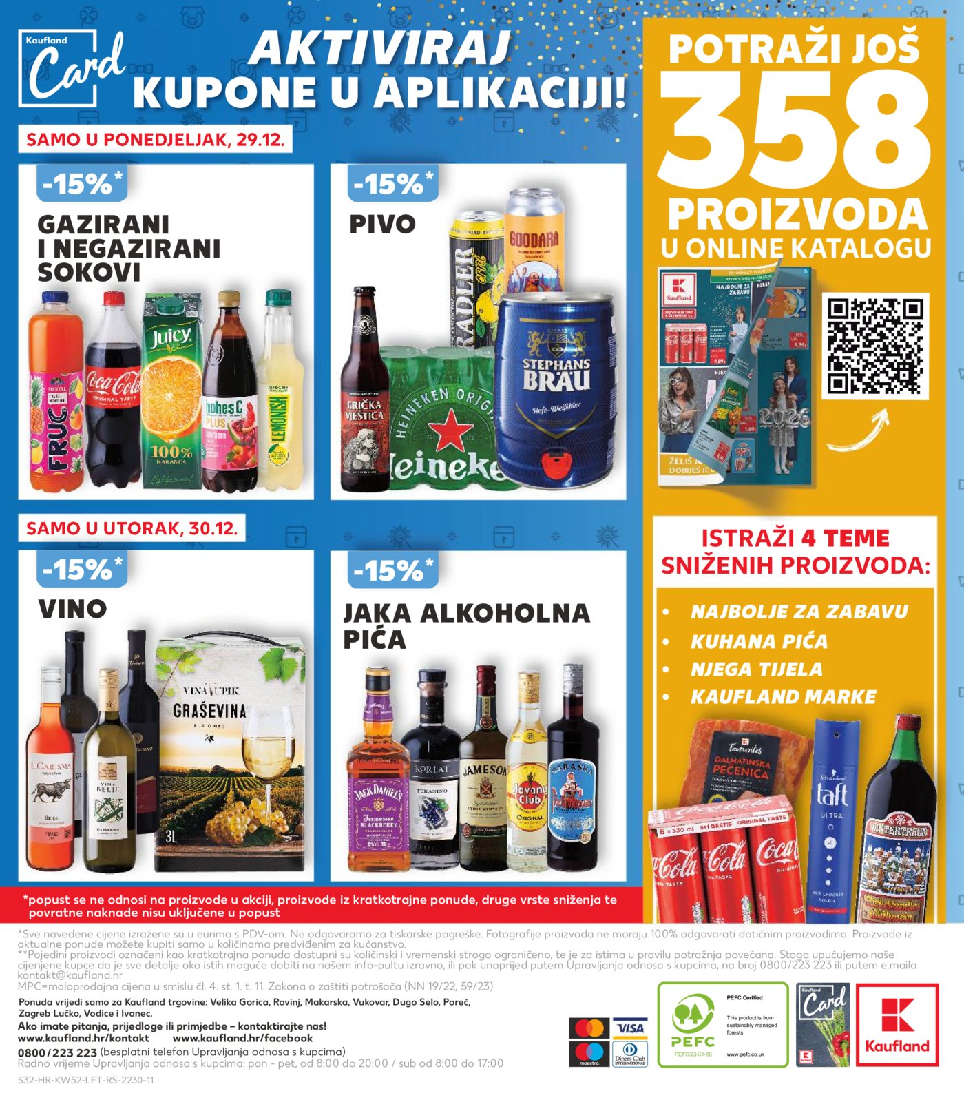 Kaufland katalog Akcija 27.12. - 01.01.2026. VG, Po, Ro, Vo, Vu, DS, Ma, Iv, Lu
