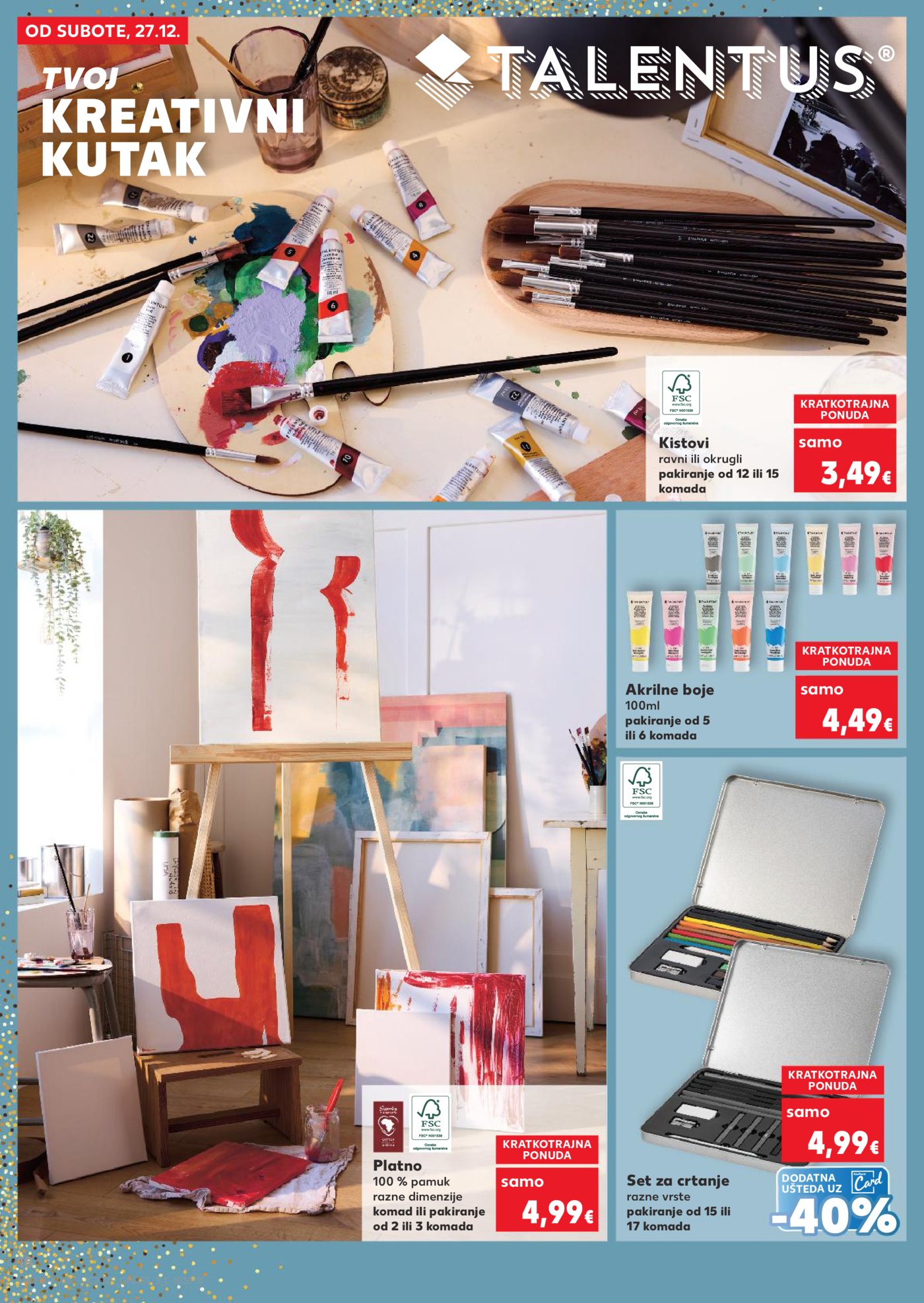 Kaufland katalog Neprehrambenih proizvoda 27.12. - 01.01.2026. Odabrane poslovnice