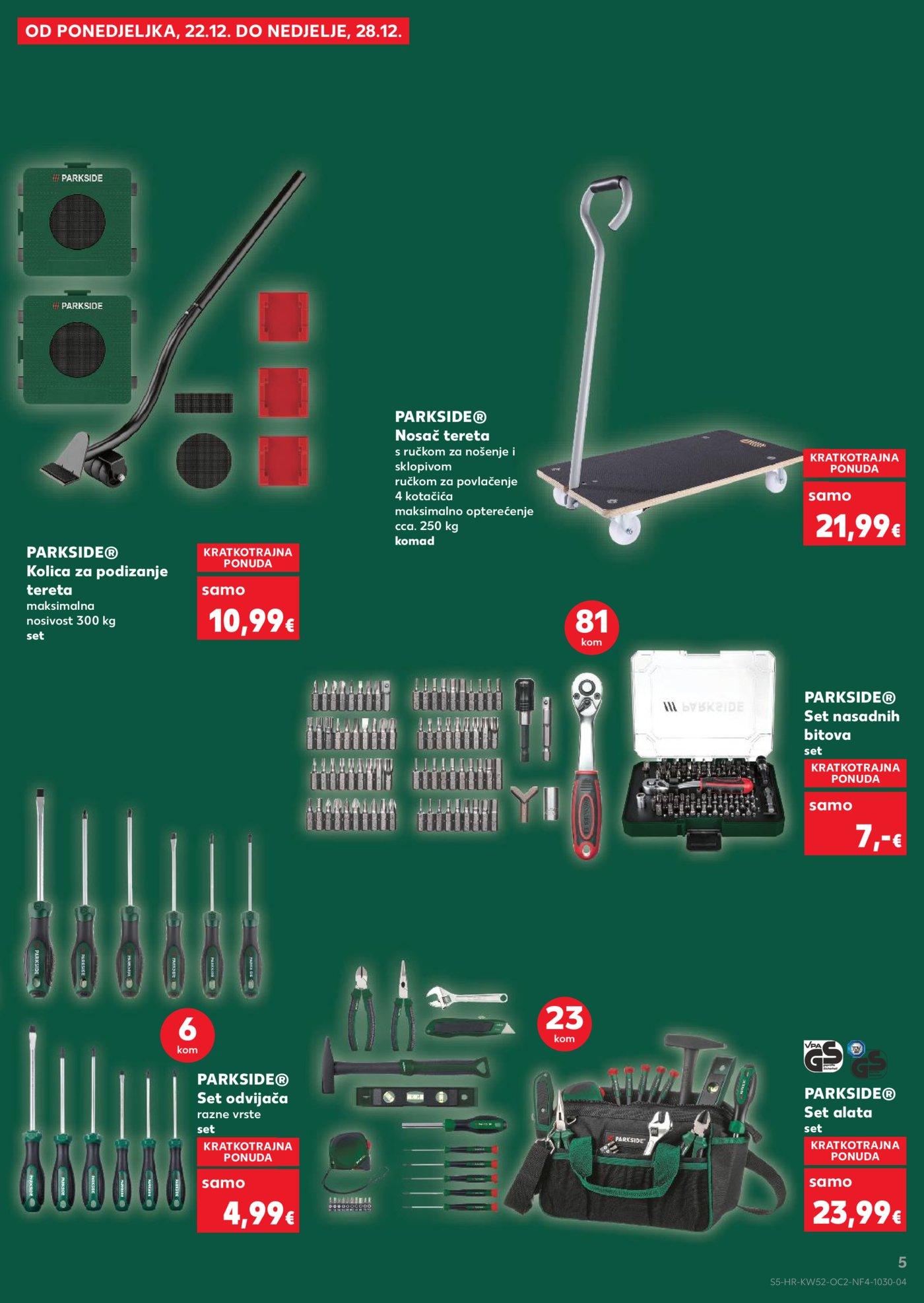 Kaufland katalog Neprehrambenih proizvoda 27.12. - 01.01.2026. VG, Po, Ro, Vo, Vu, DS, Ma, Iv, Lu
