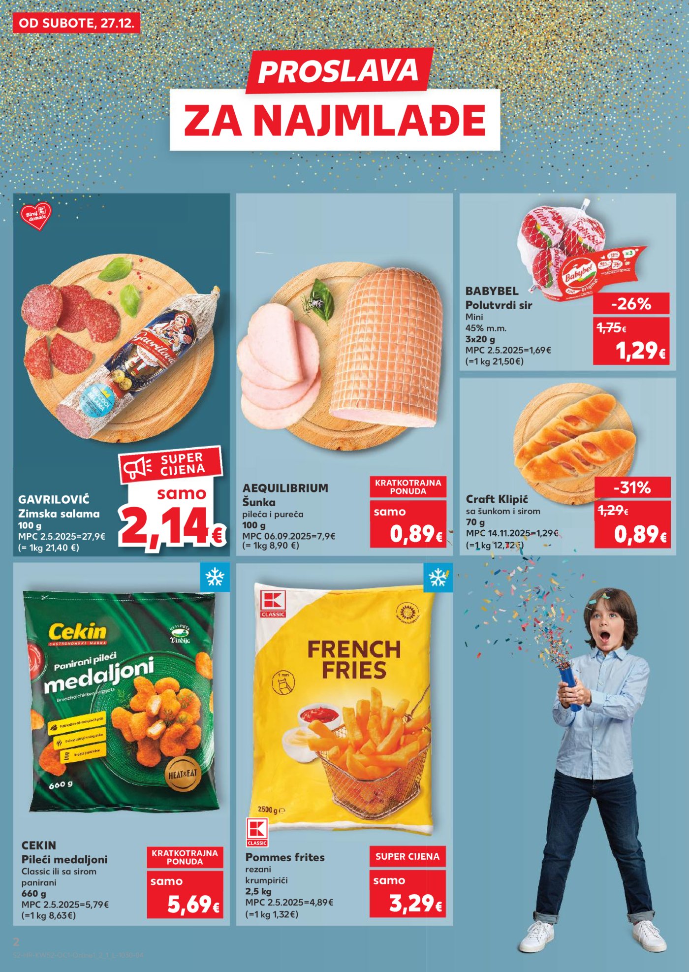 Kaufland katalog Robne marke 27.12. - 01.01.2026. Odabrane poslovnice