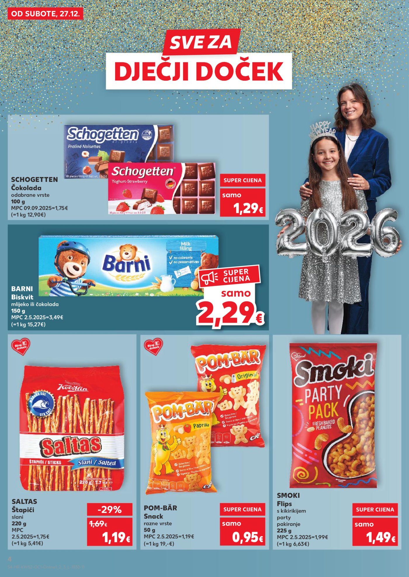Kaufland katalog Robne marke 27.12. - 01.01.2026. Pula, Zadar, Split, Osijek, Ivanec
