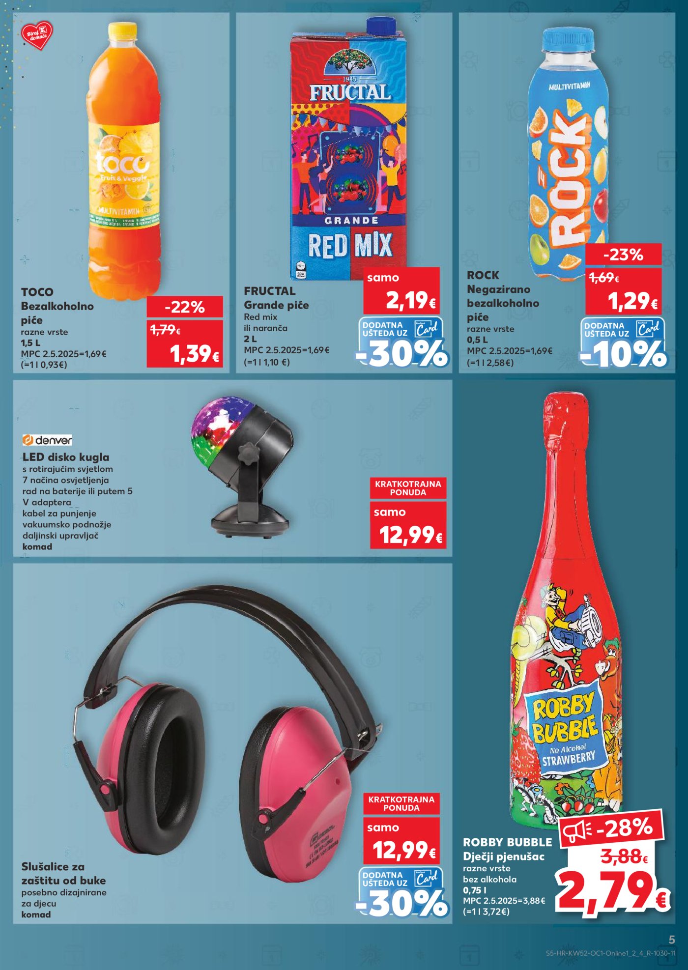 Kaufland katalog Robne marke 27.12. - 01.01.2026. Pula, Zadar, Split, Osijek, Ivanec