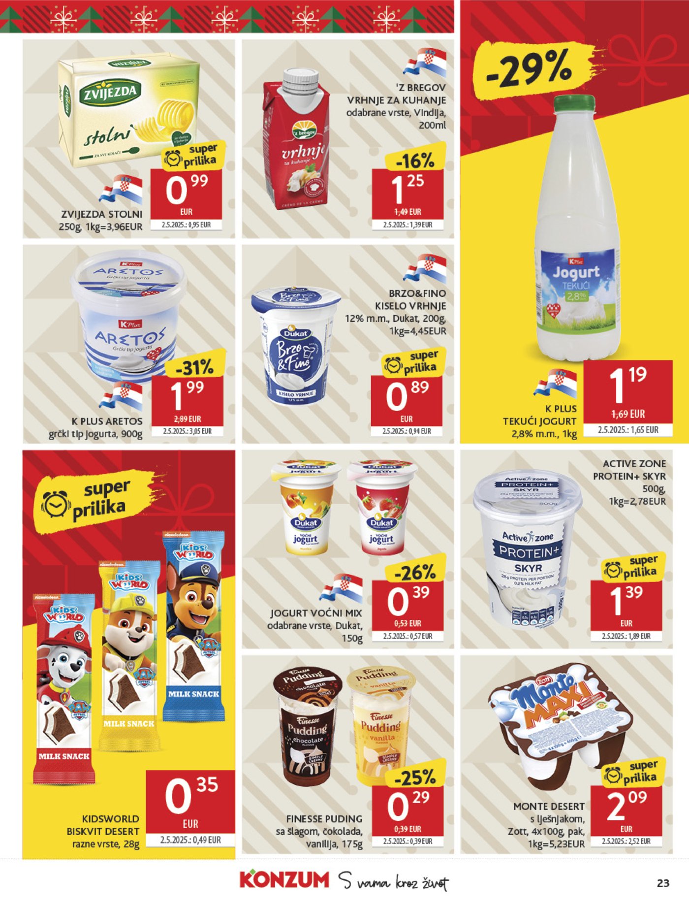 Konzum Akcija Katalog 27.12.2025 - 6.1.2026