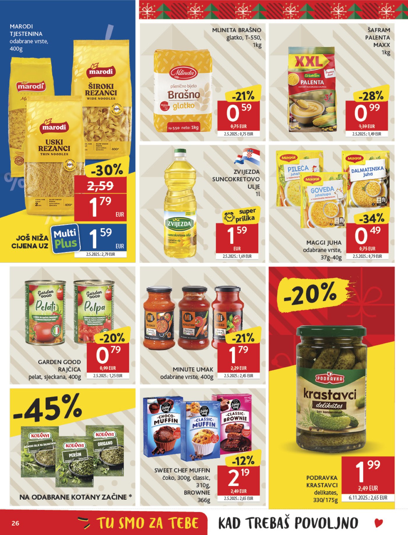 Konzum Akcija Katalog 27.12.2025 - 6.1.2026