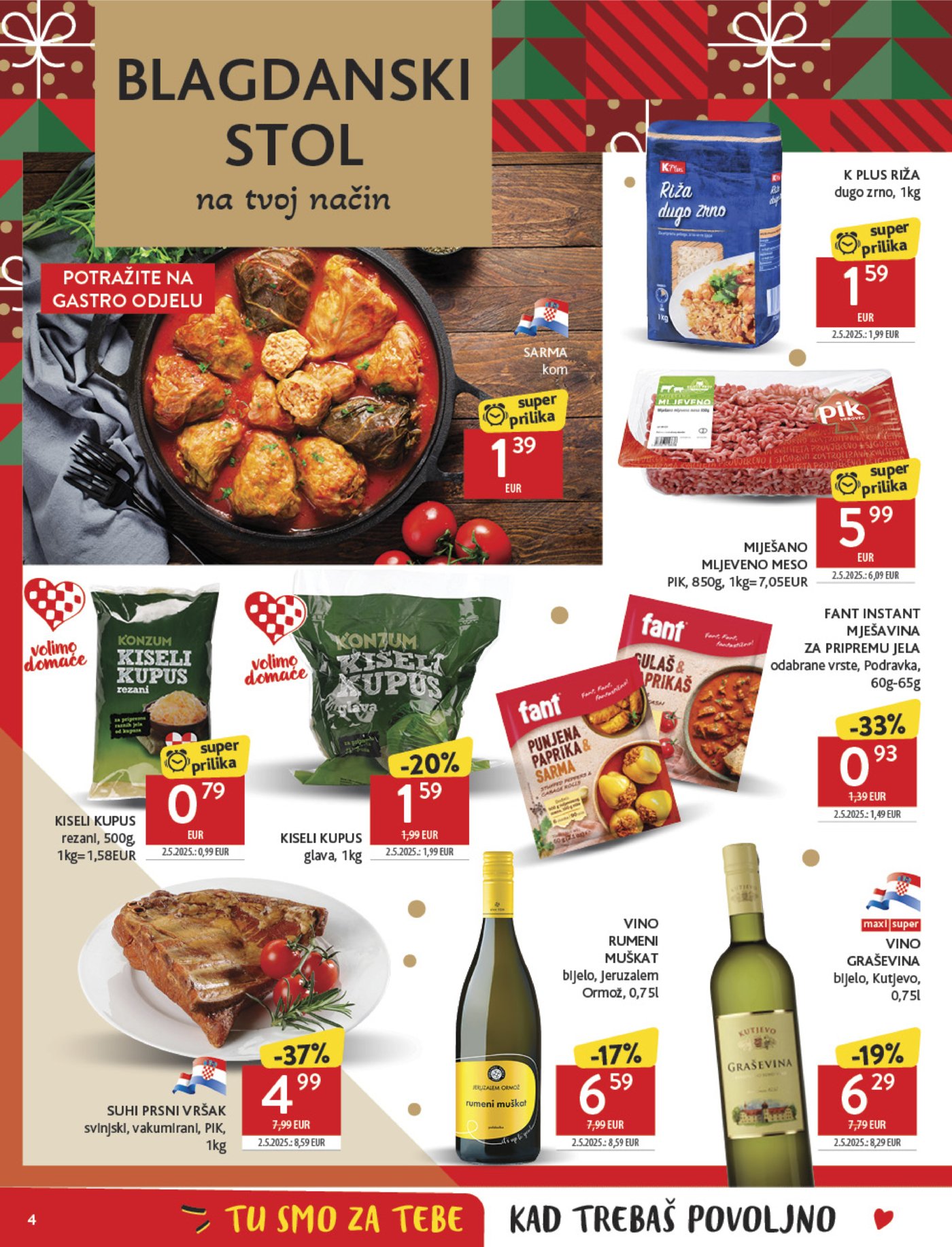 Konzum Akcija Katalog 27.12.2025 - 6.1.2026