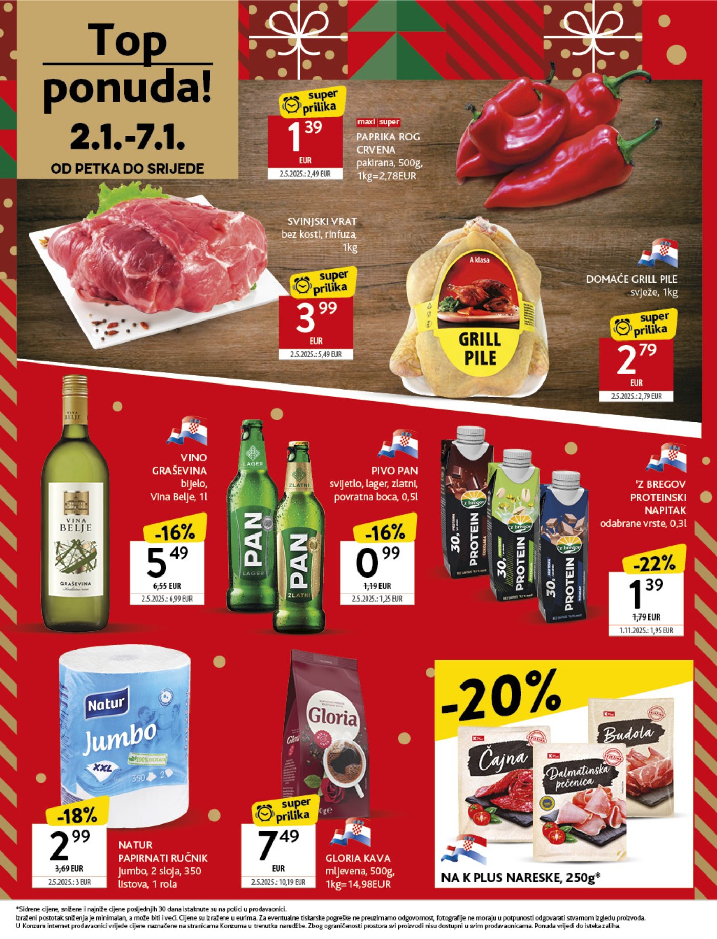 Konzum Akcija Katalog 27.12.2025 - 6.1.2026