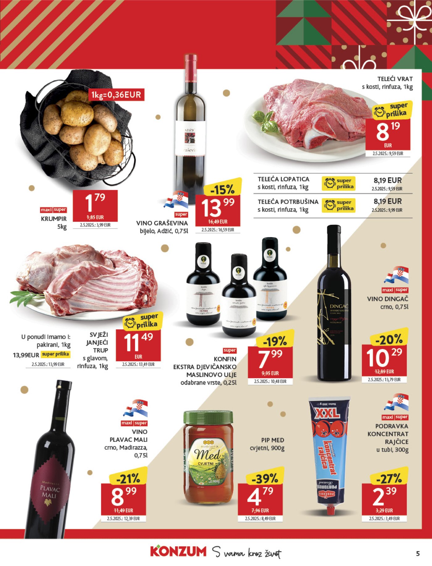 Konzum Akcija Katalog 27.12.2025 - 6.1.2026