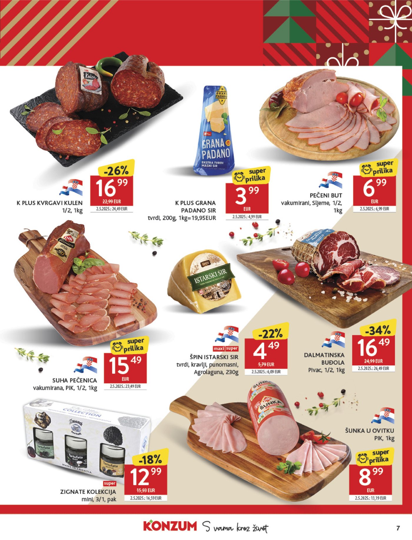 Konzum Akcija Katalog 27.12.2025 - 6.1.2026