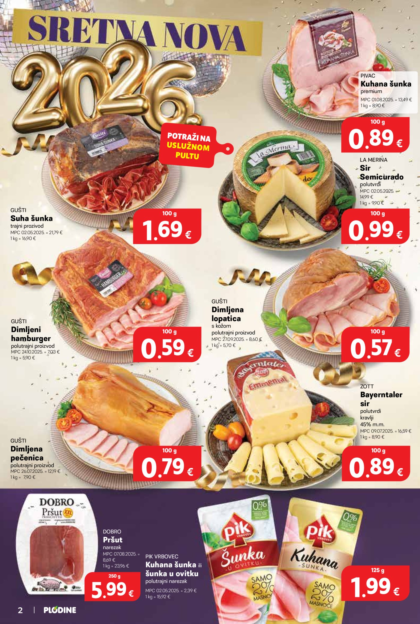 Plodine katalog Akcija 27.12. - 31.12.2025.