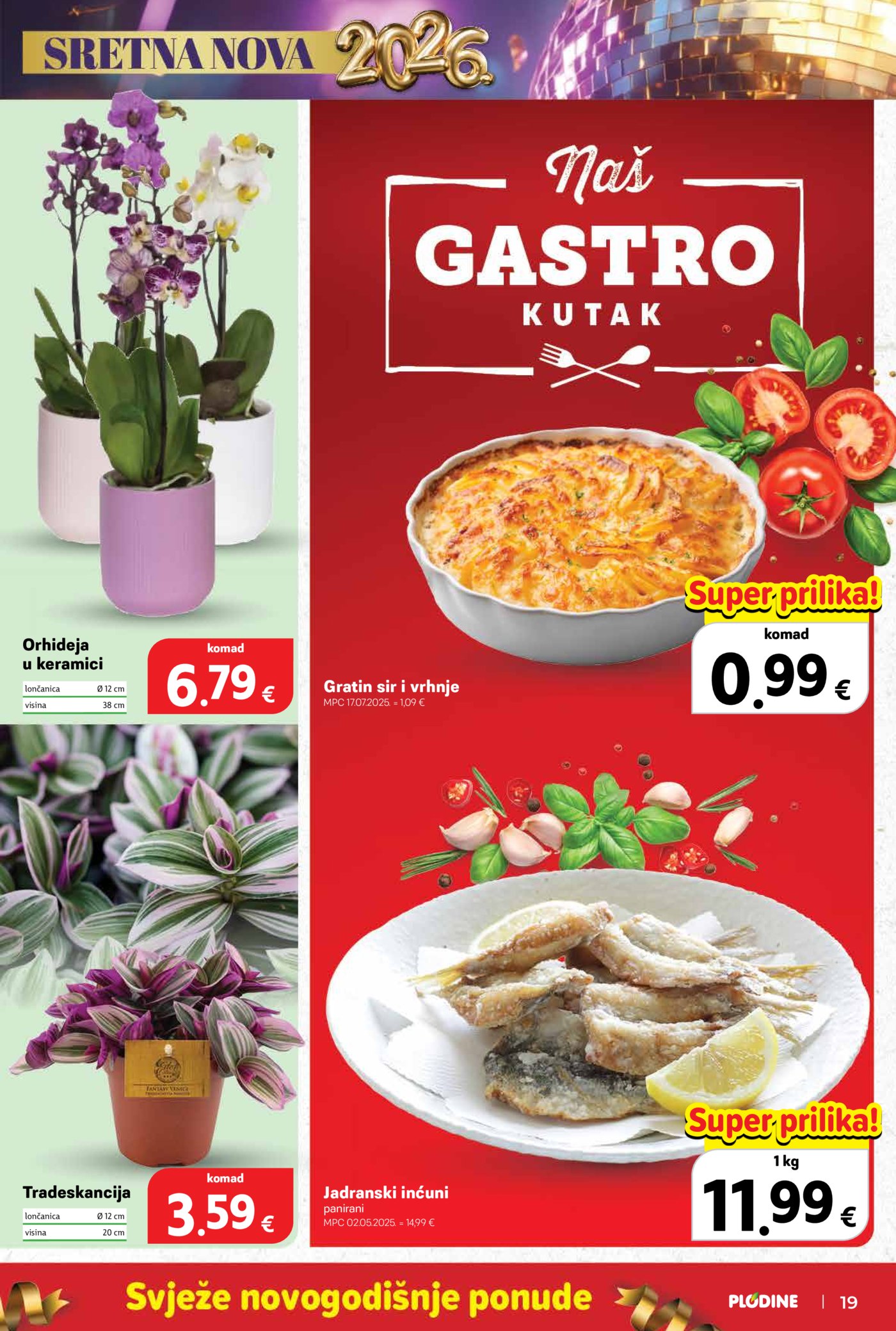 Plodine katalog Akcija 27.12. - 31.12.2025.