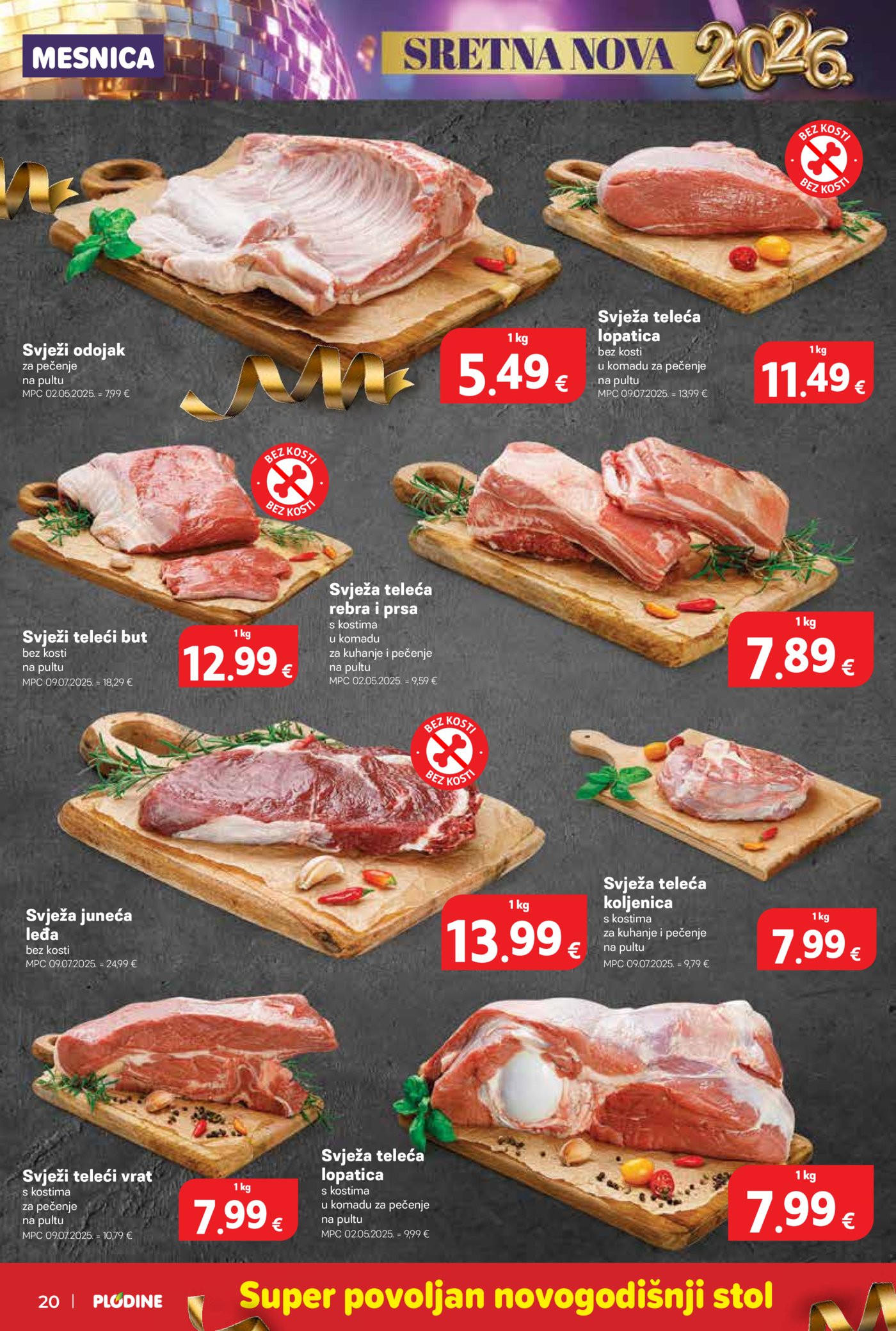 Plodine katalog Akcija 27.12. - 31.12.2025.