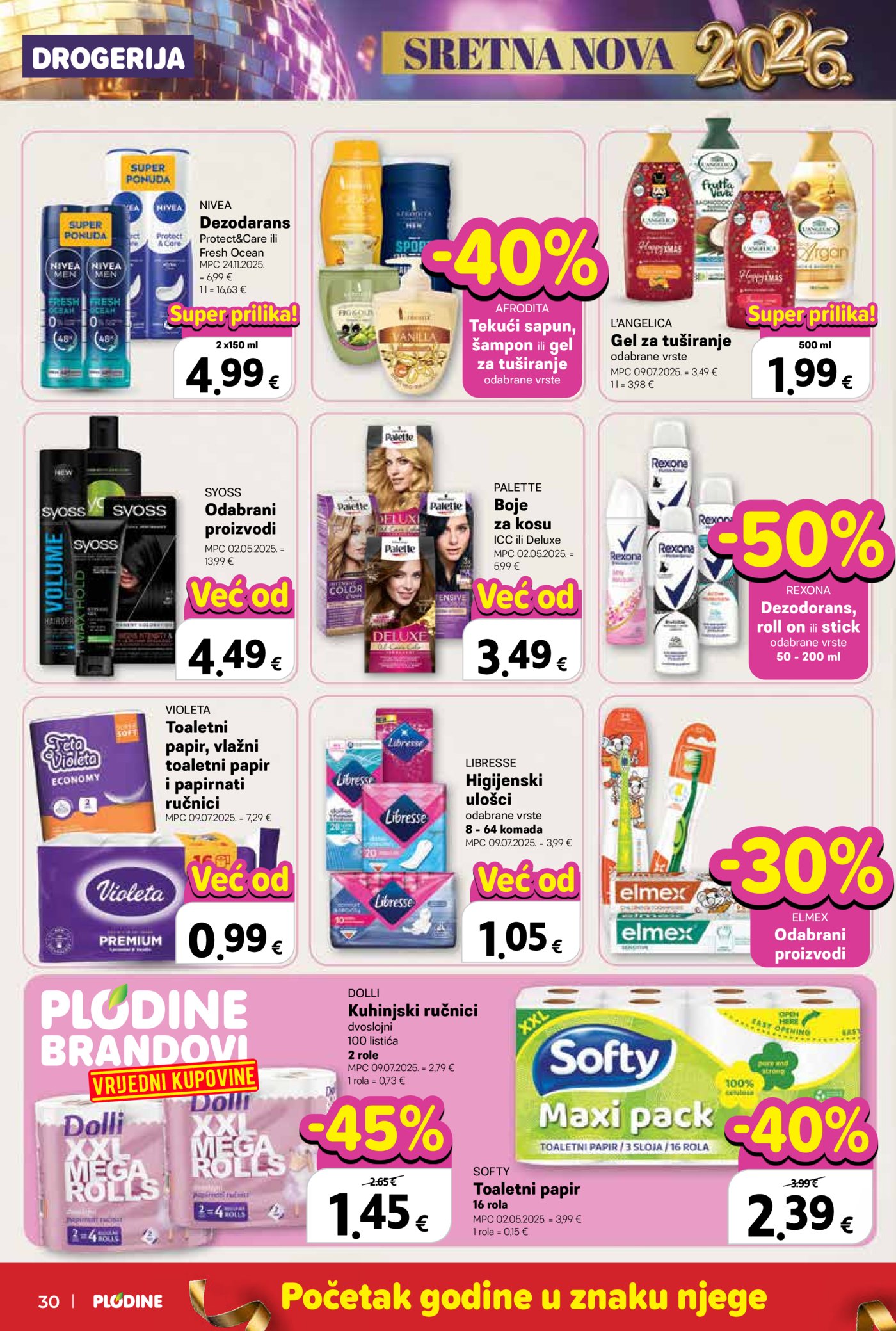 Plodine katalog Akcija 27.12. - 31.12.2025.