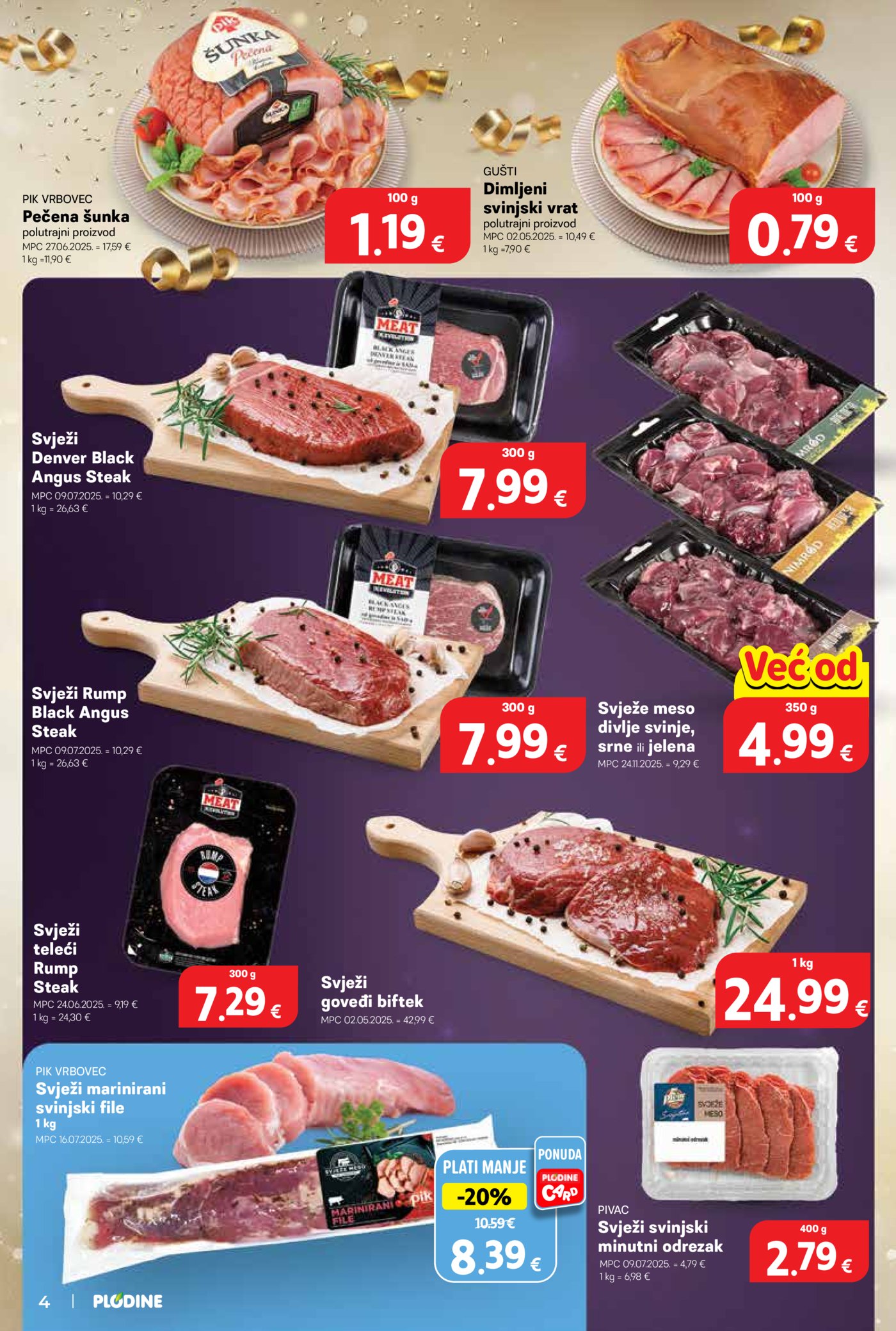 Plodine katalog Akcija 27.12. - 31.12.2025.