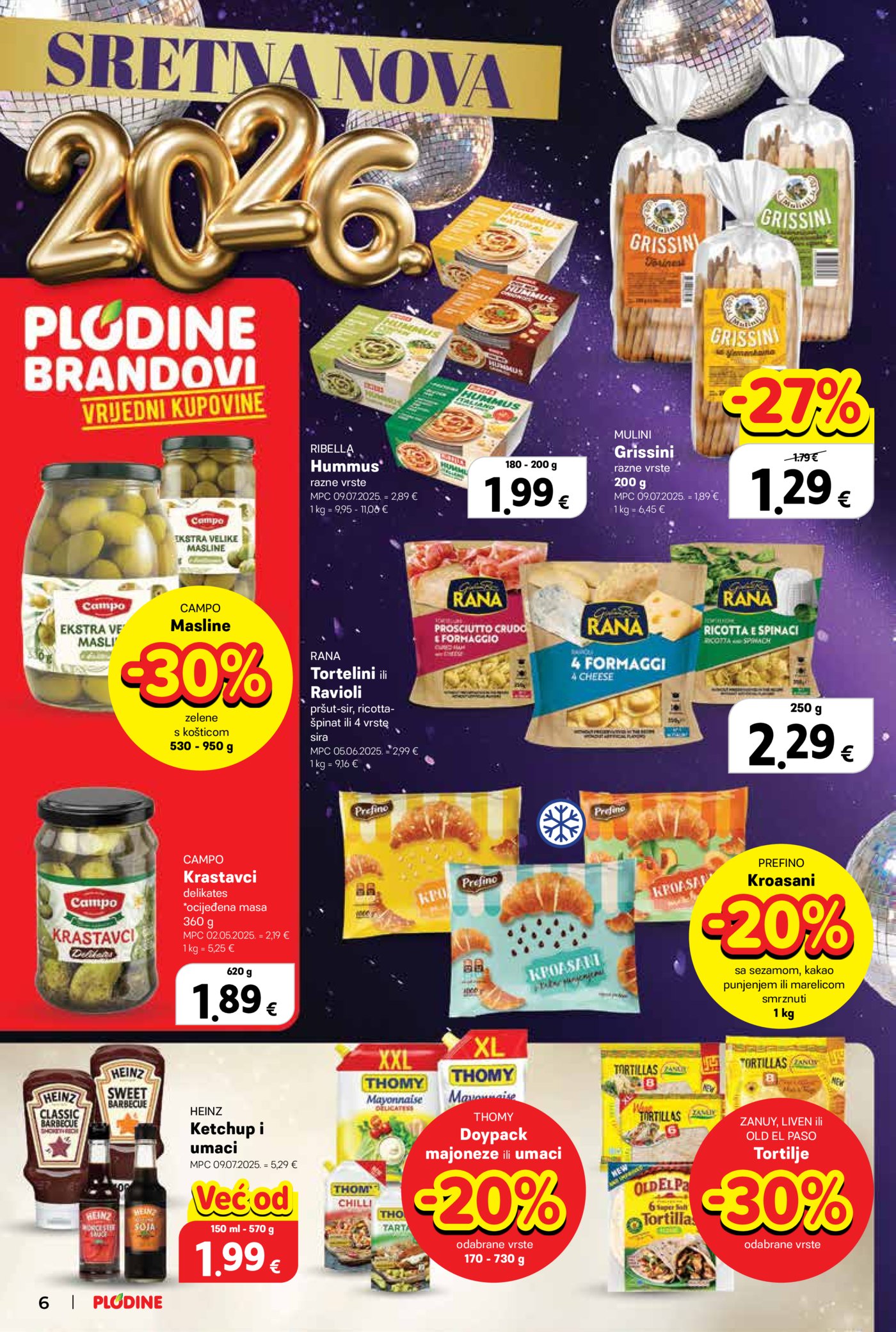 Plodine katalog Akcija 27.12. - 31.12.2025.