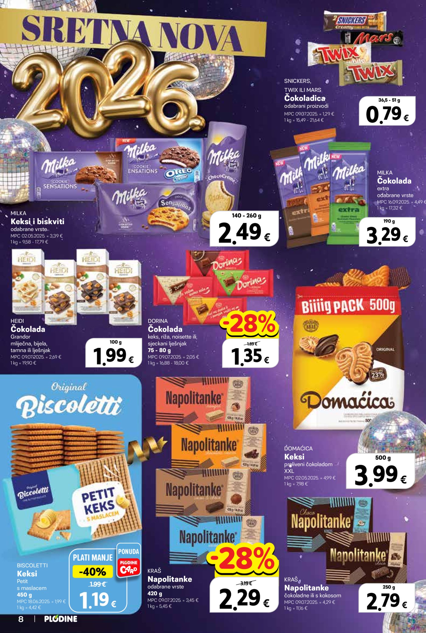 Plodine katalog Akcija 27.12. - 31.12.2025.