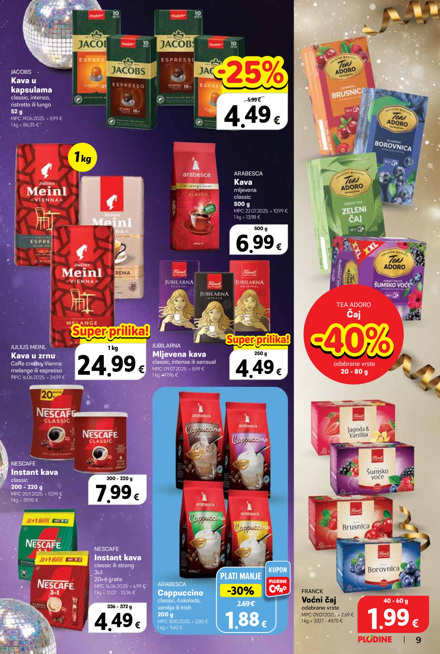 Plodine katalog Akcija 27.12. - 31.12.2025.