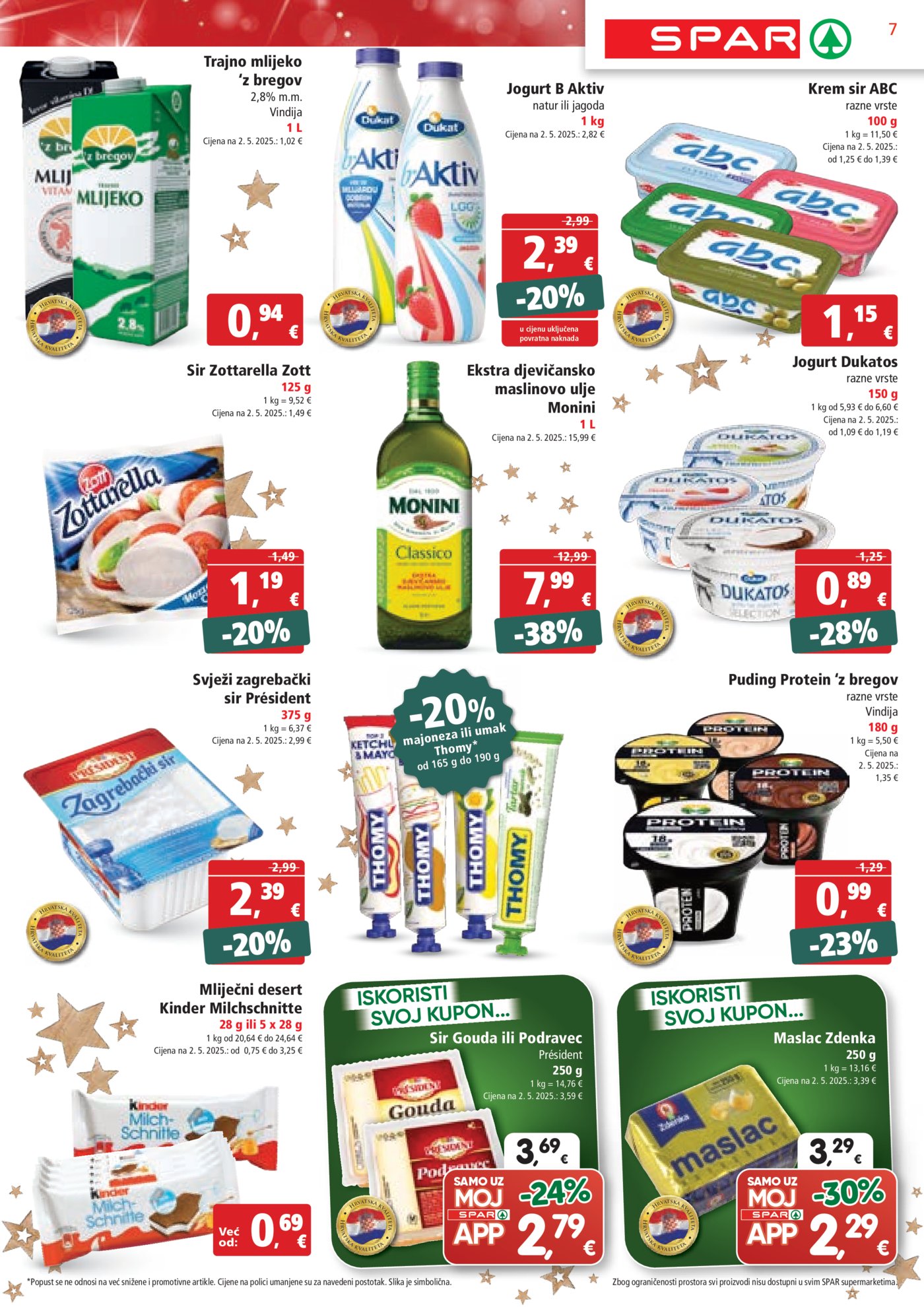 SPAR katalog akcija 27.12.-05.01.2026.