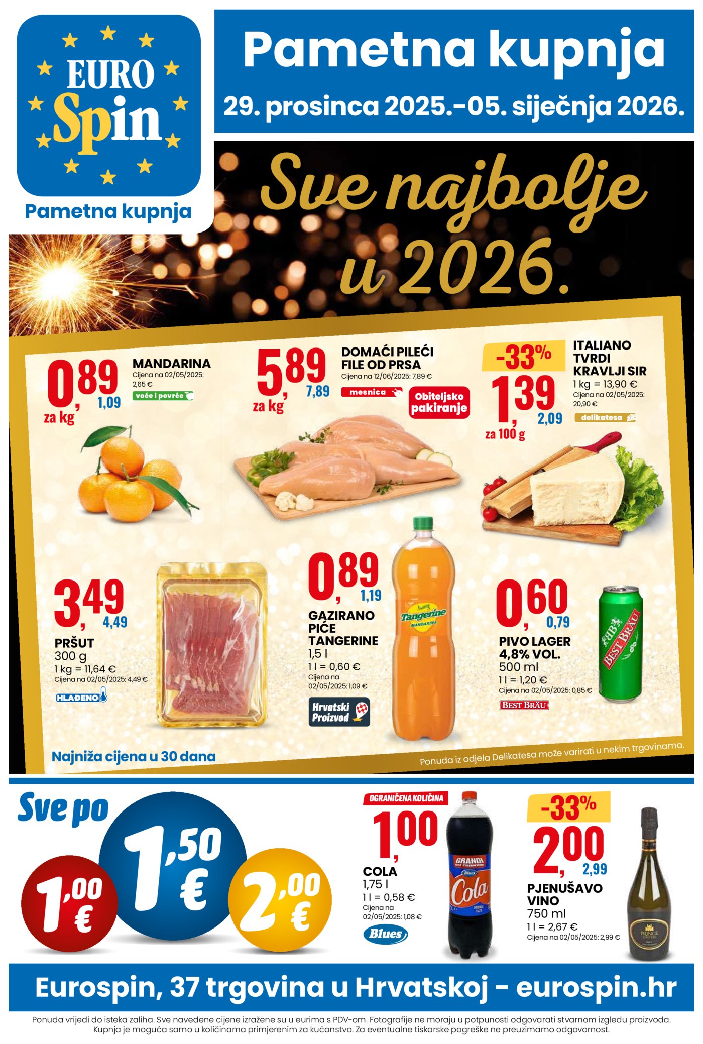 Eurospin katalog Akcija 29.12.2025. - 05.01.2026.