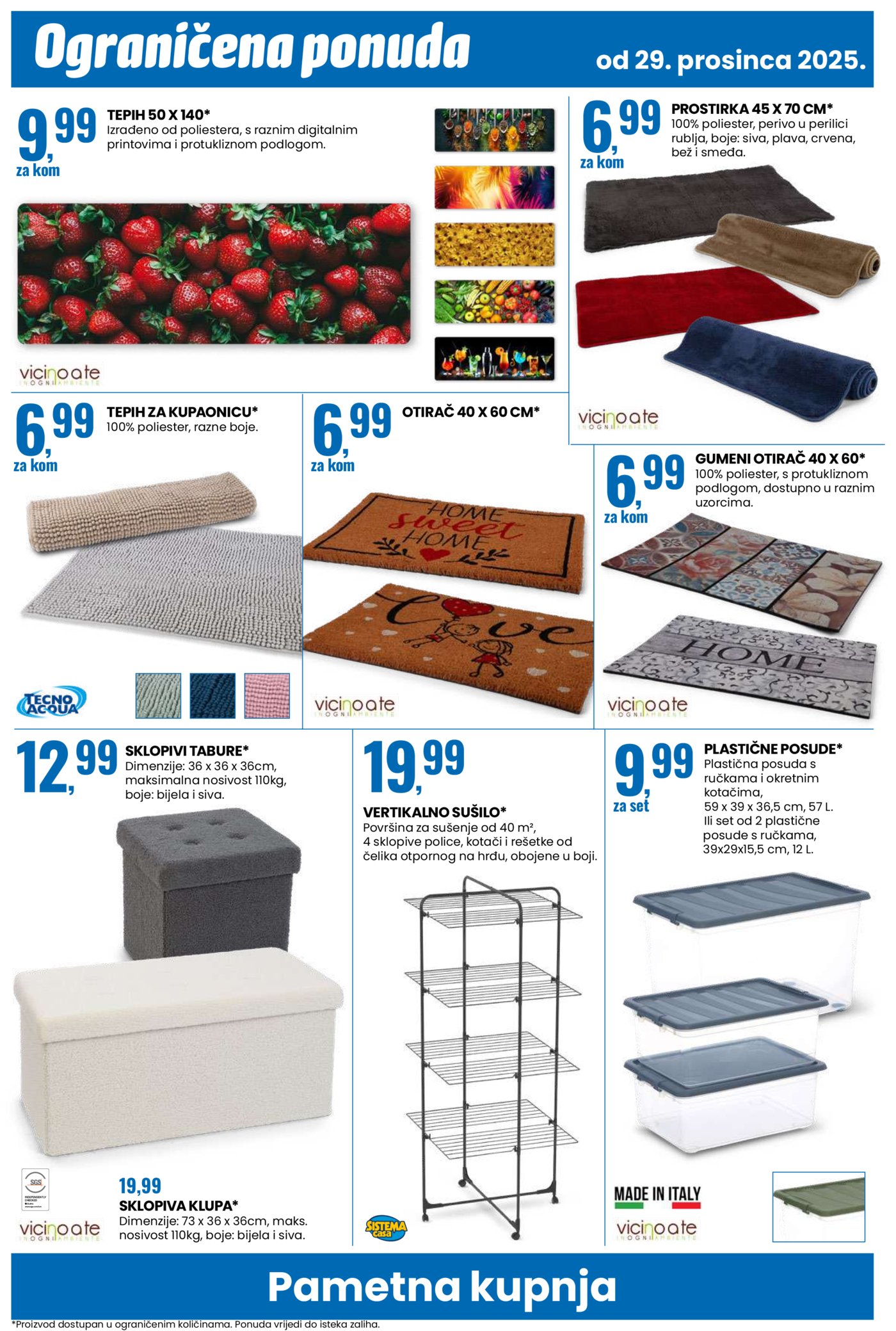 Eurospin katalog Akcija 29.12.2025. - 05.01.2026.