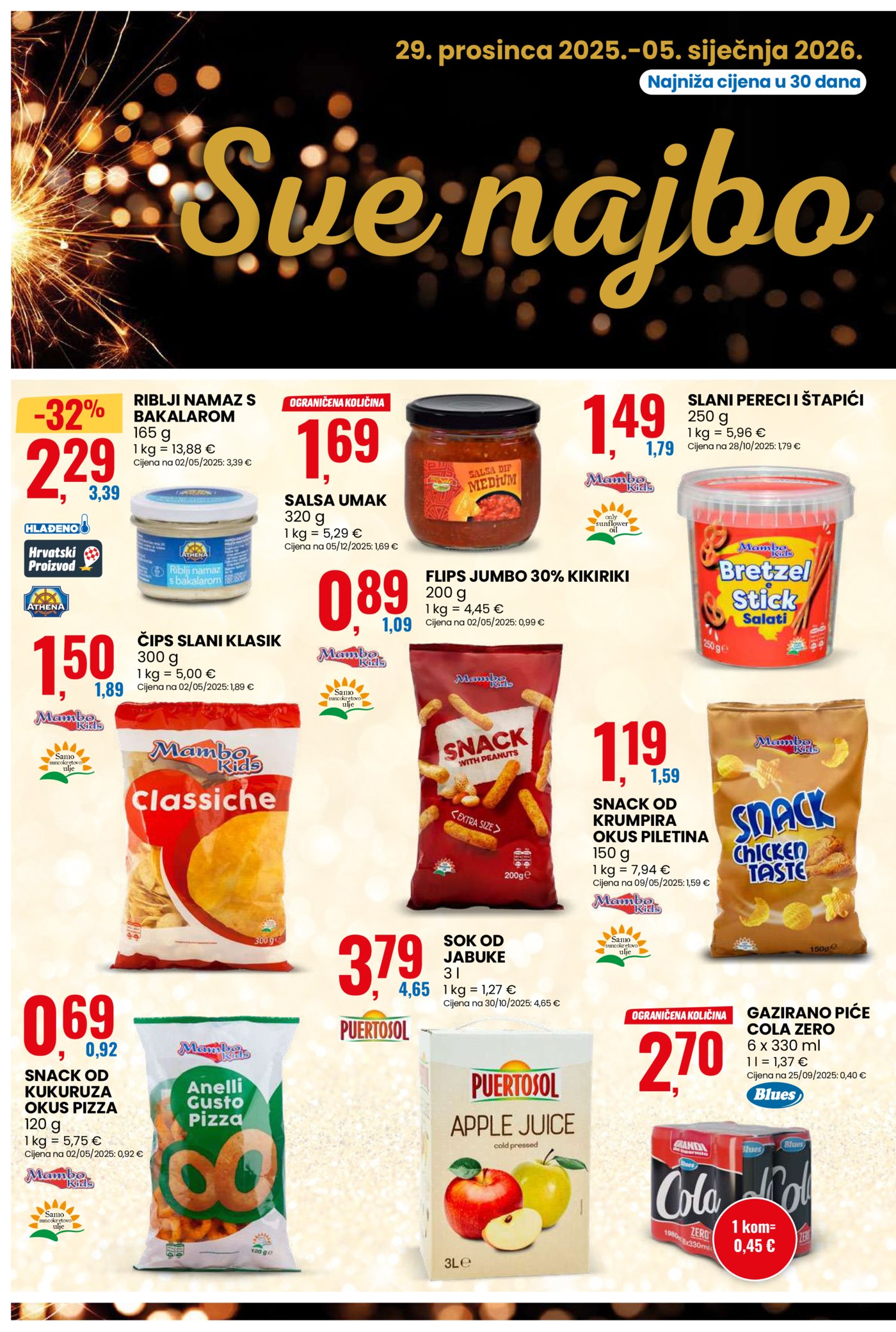 Eurospin katalog Akcija 29.12.2025. - 05.01.2026.