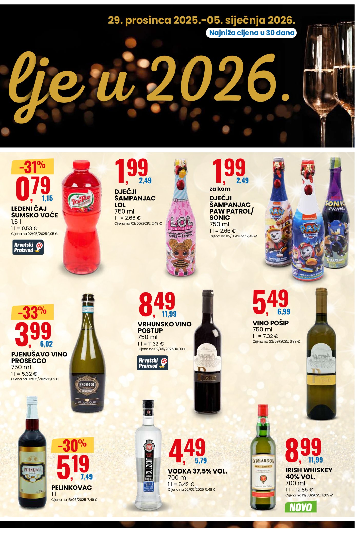 Eurospin katalog Akcija 29.12.2025. - 05.01.2026.