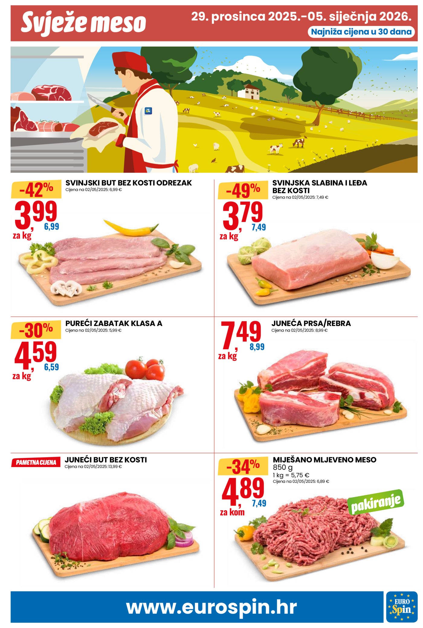 Eurospin katalog Akcija 29.12.2025. - 05.01.2026.