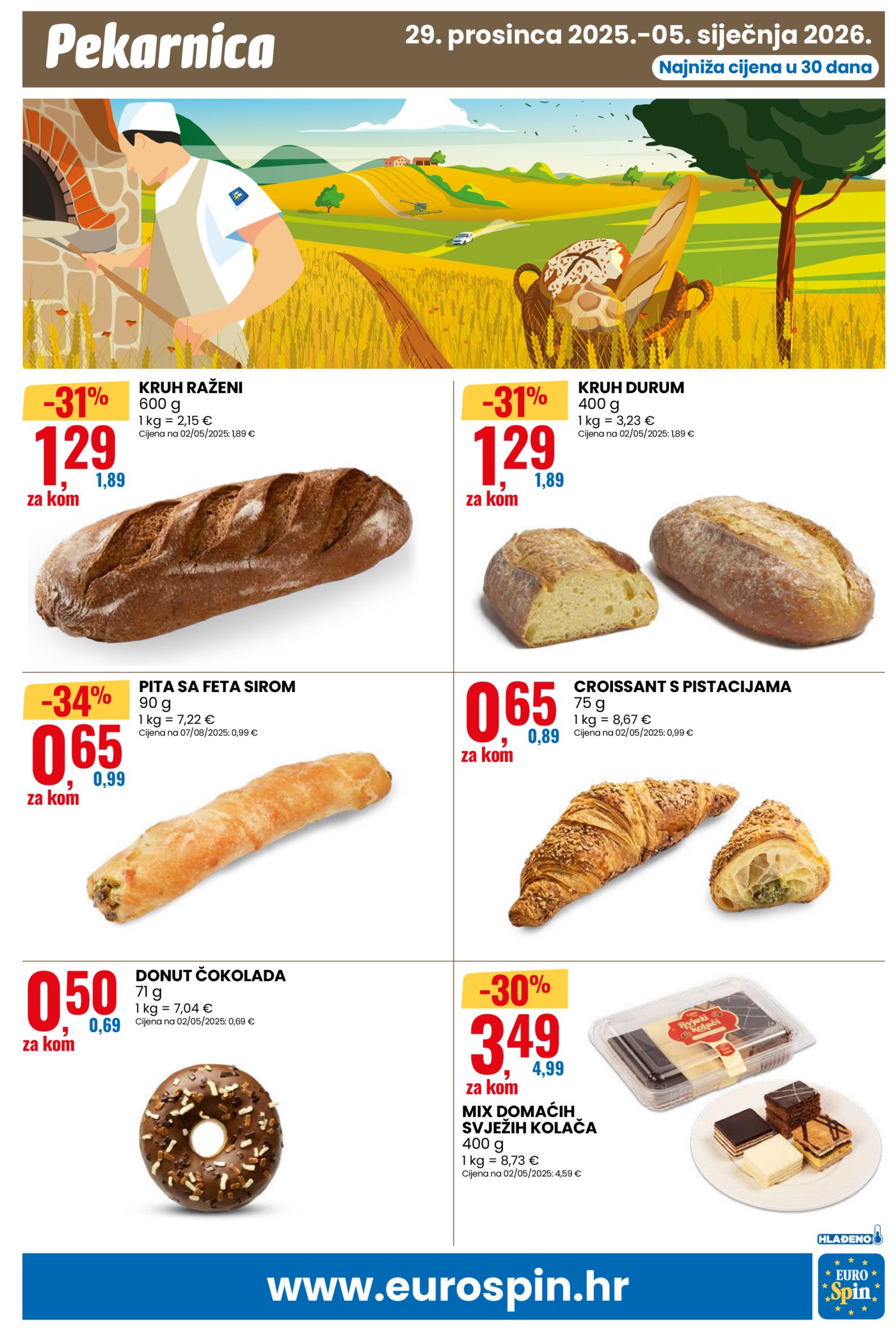 Eurospin katalog Akcija 29.12.2025. - 05.01.2026.