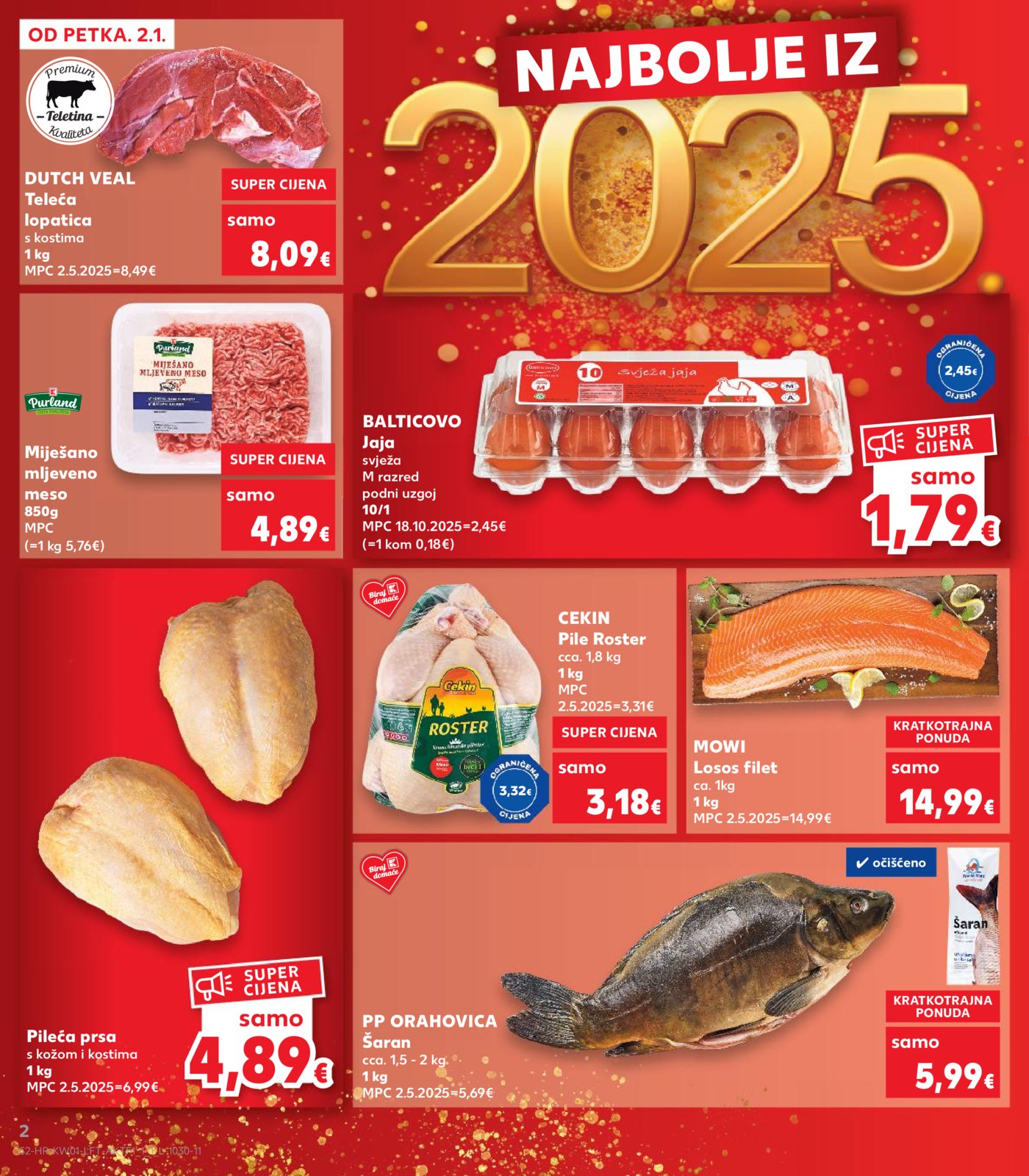 Kaufland katalog Akcija 01.01. - 05.01.2026.