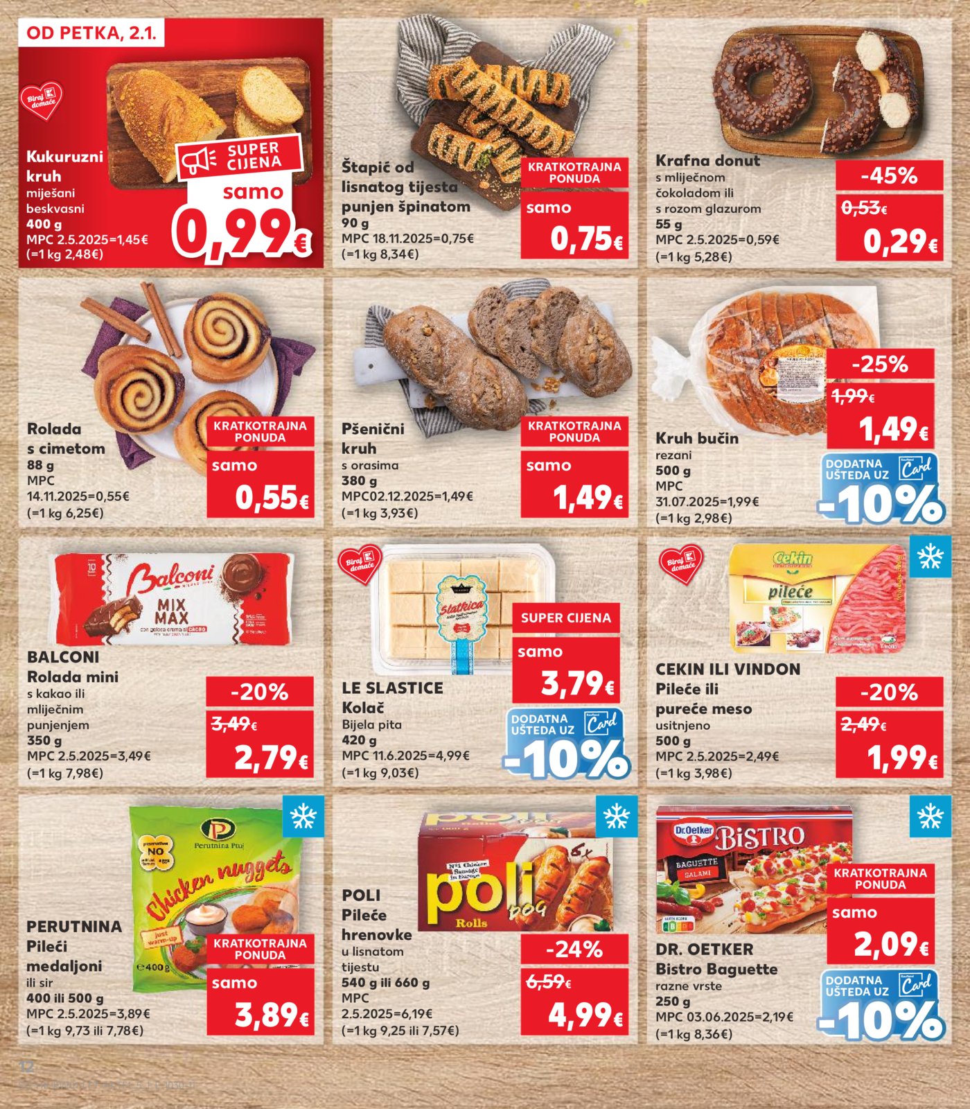 Kaufland katalog Akcija 01.01. - 05.01.2026.
