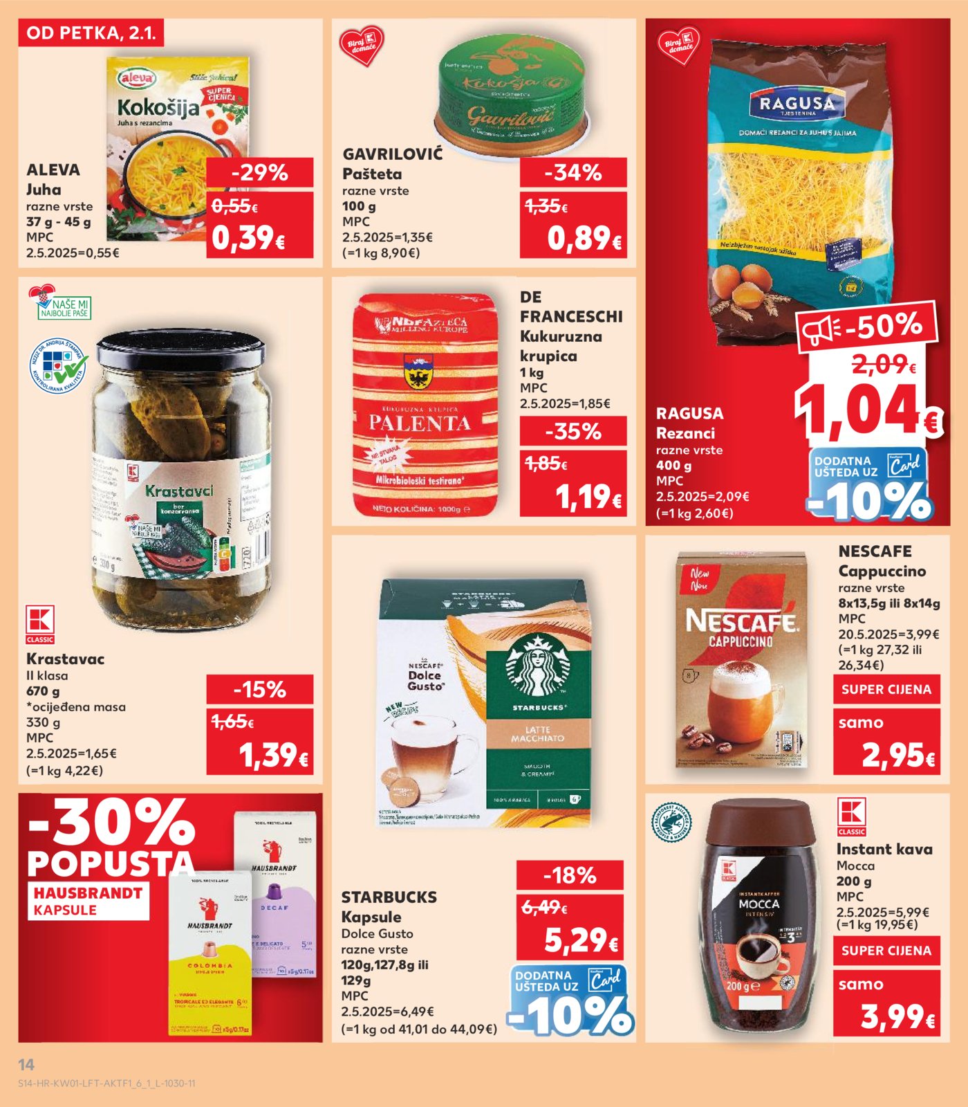 Kaufland katalog Akcija 01.01. - 05.01.2026.