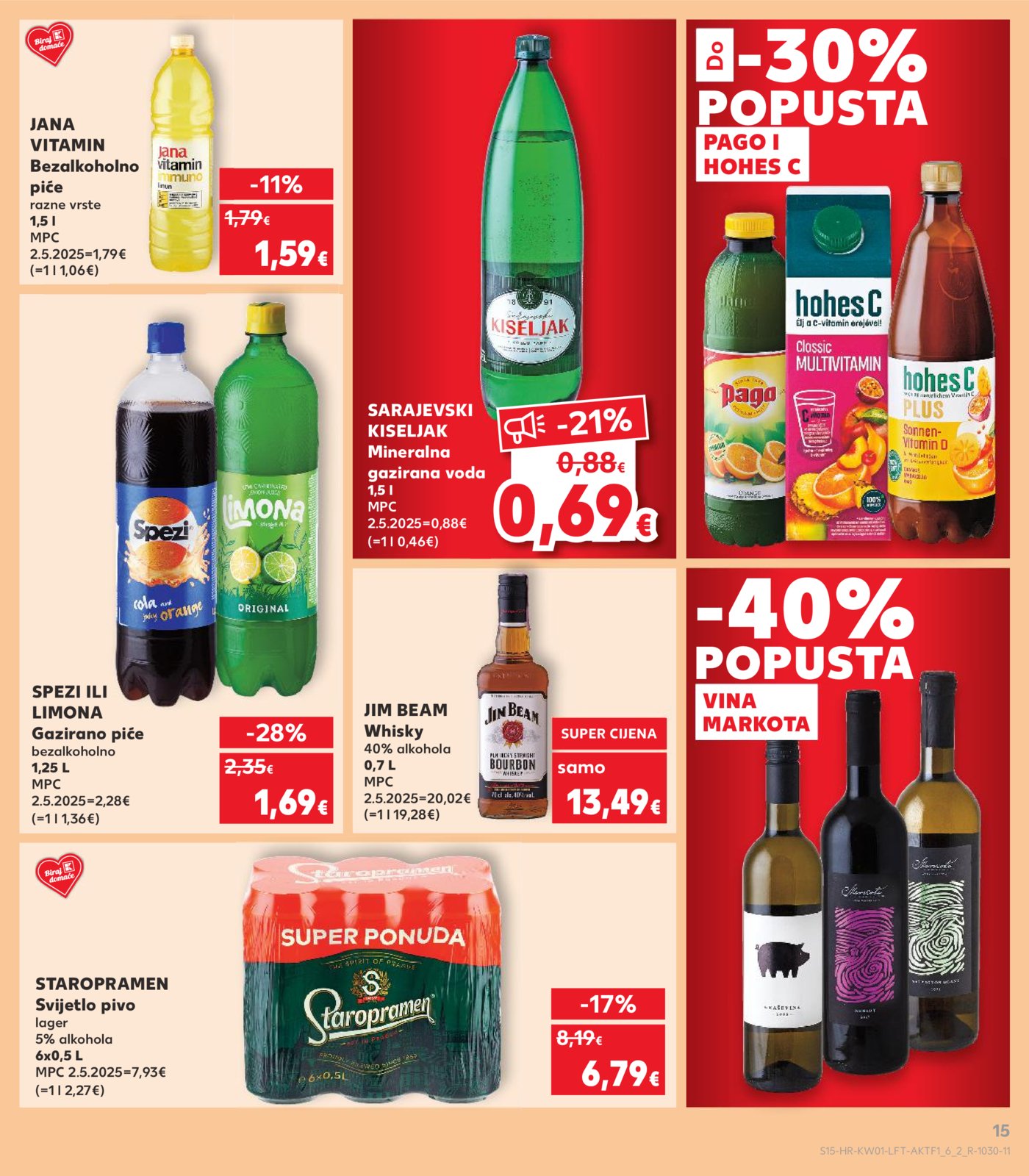 Kaufland katalog Akcija 01.01. - 05.01.2026.