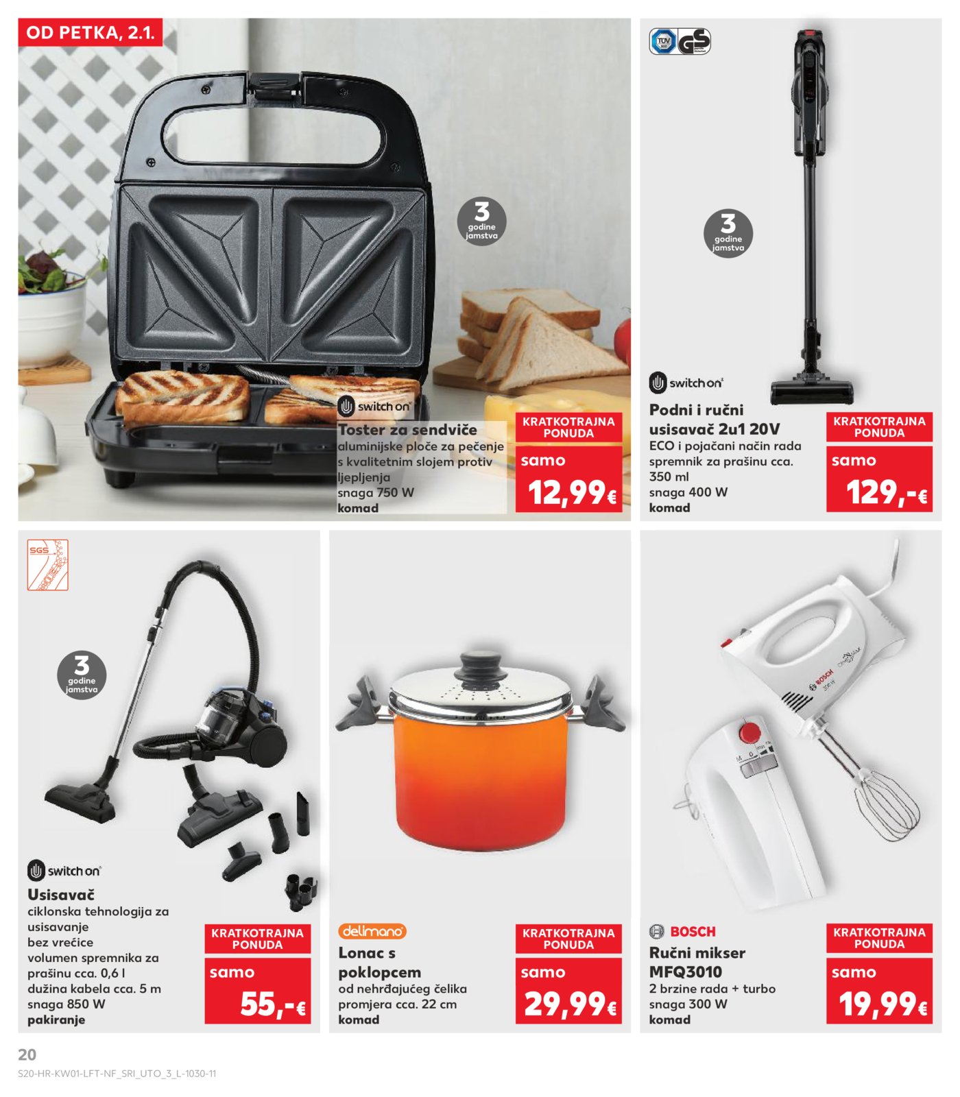 Kaufland katalog Akcija 01.01. - 05.01.2026.