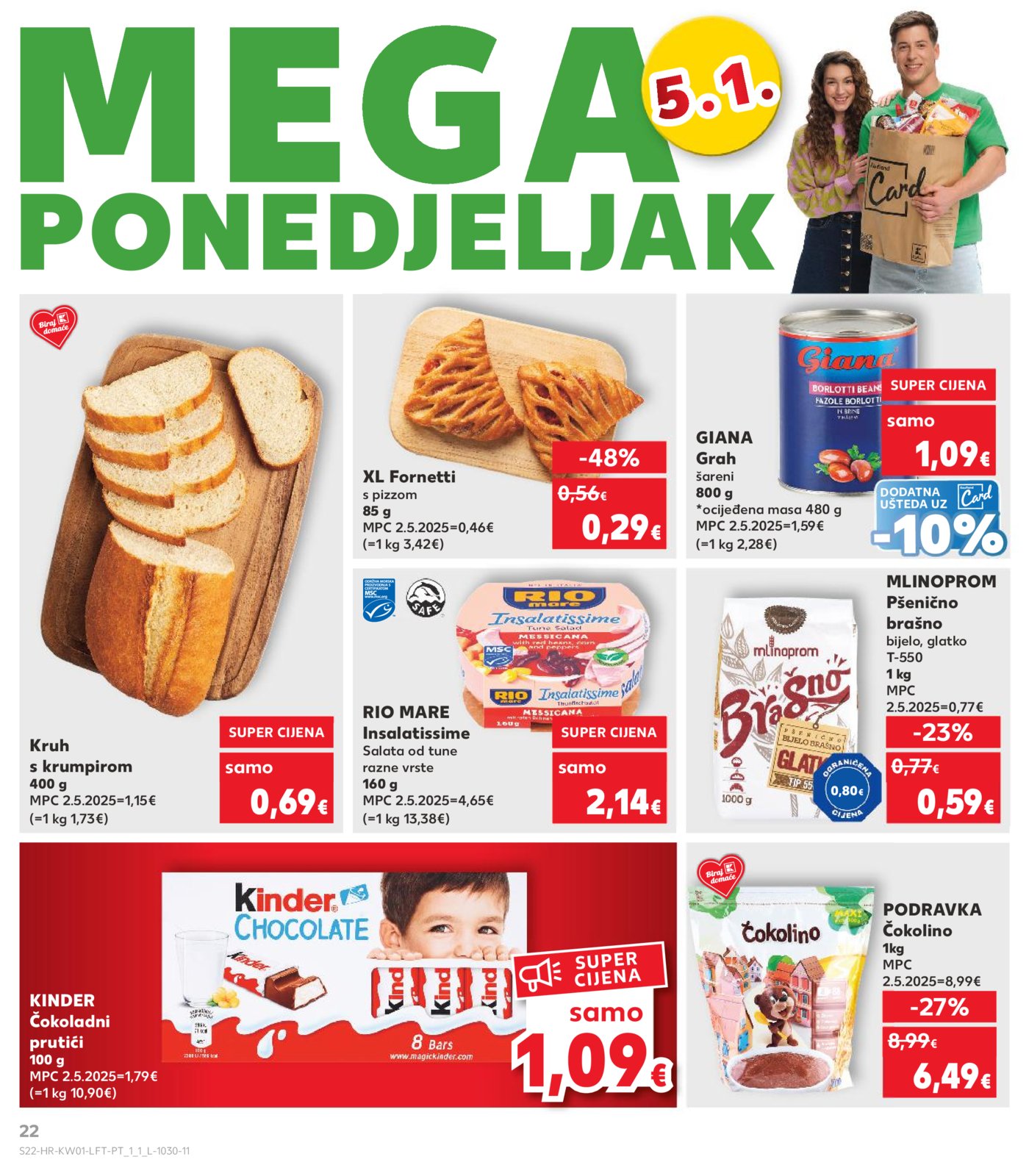 Kaufland katalog Akcija 01.01. - 05.01.2026.