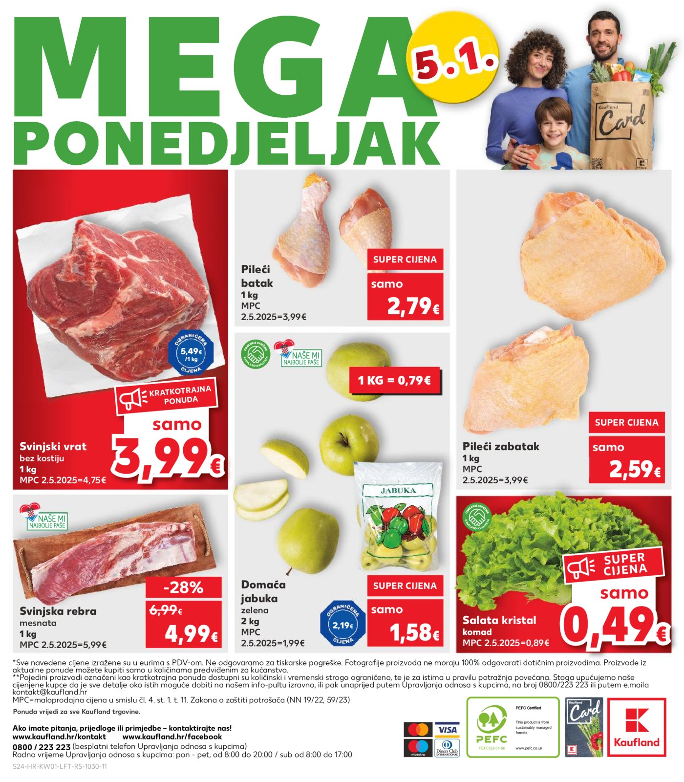 Kaufland katalog Akcija 01.01. - 05.01.2026.